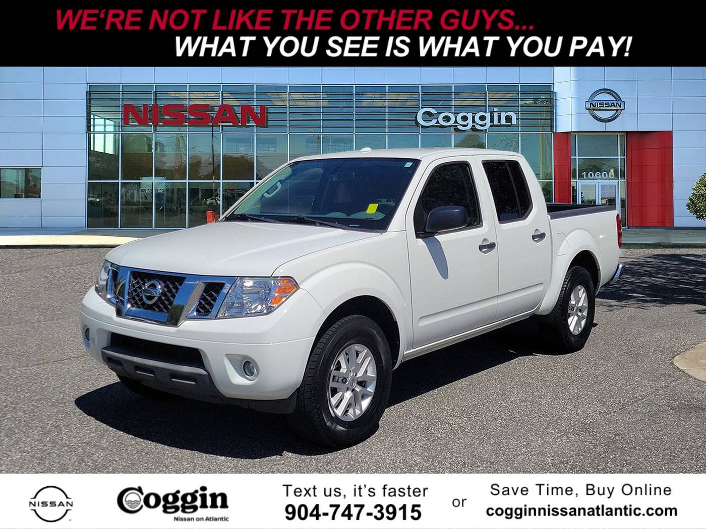 2016 Nissan Frontier SV — Pickup Truck — 94,148 mi — Jacksonville, FL