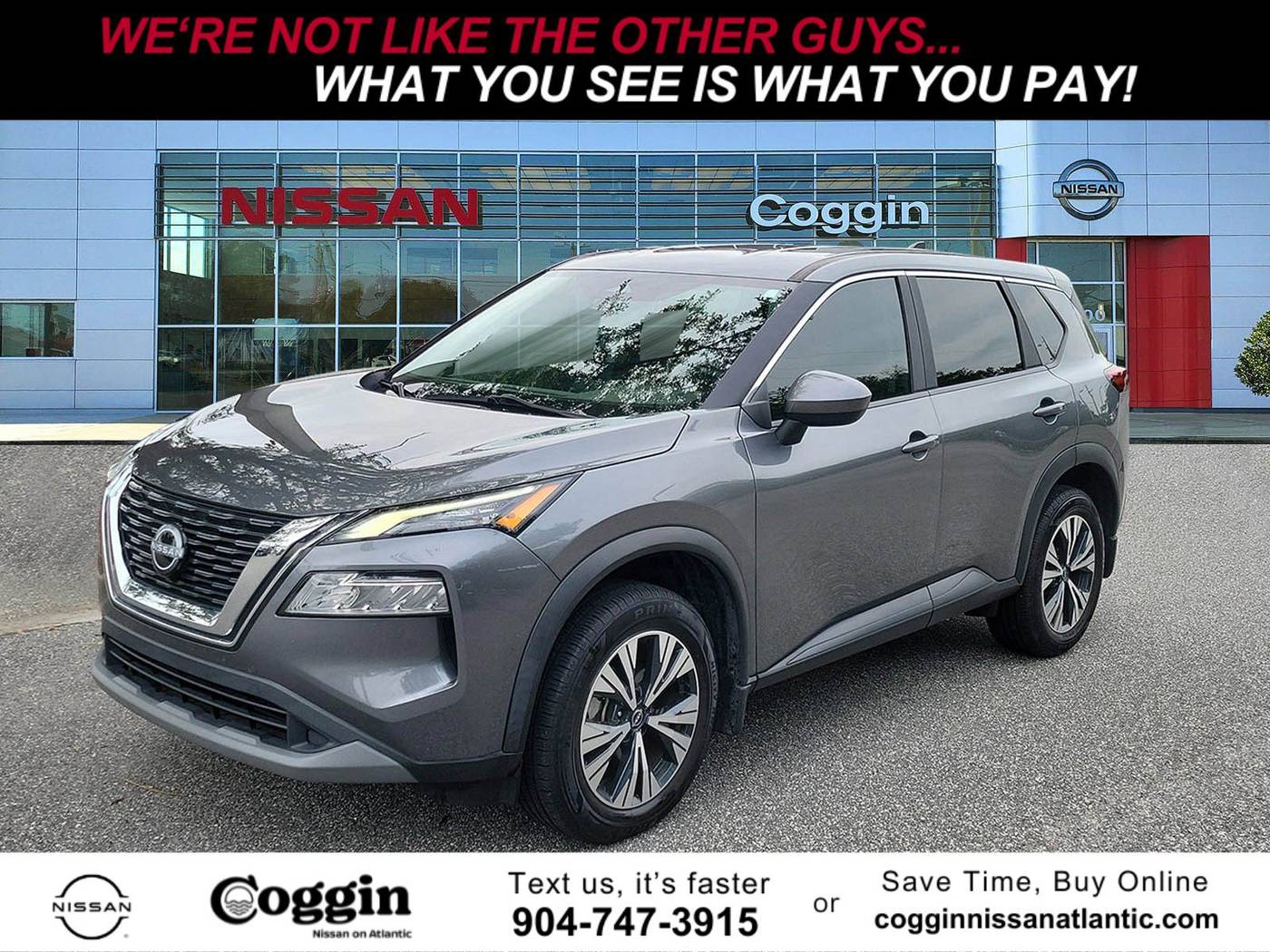 2023 Nissan Rogue SV — SUV — 47,200 mi — Jacksonville, FL