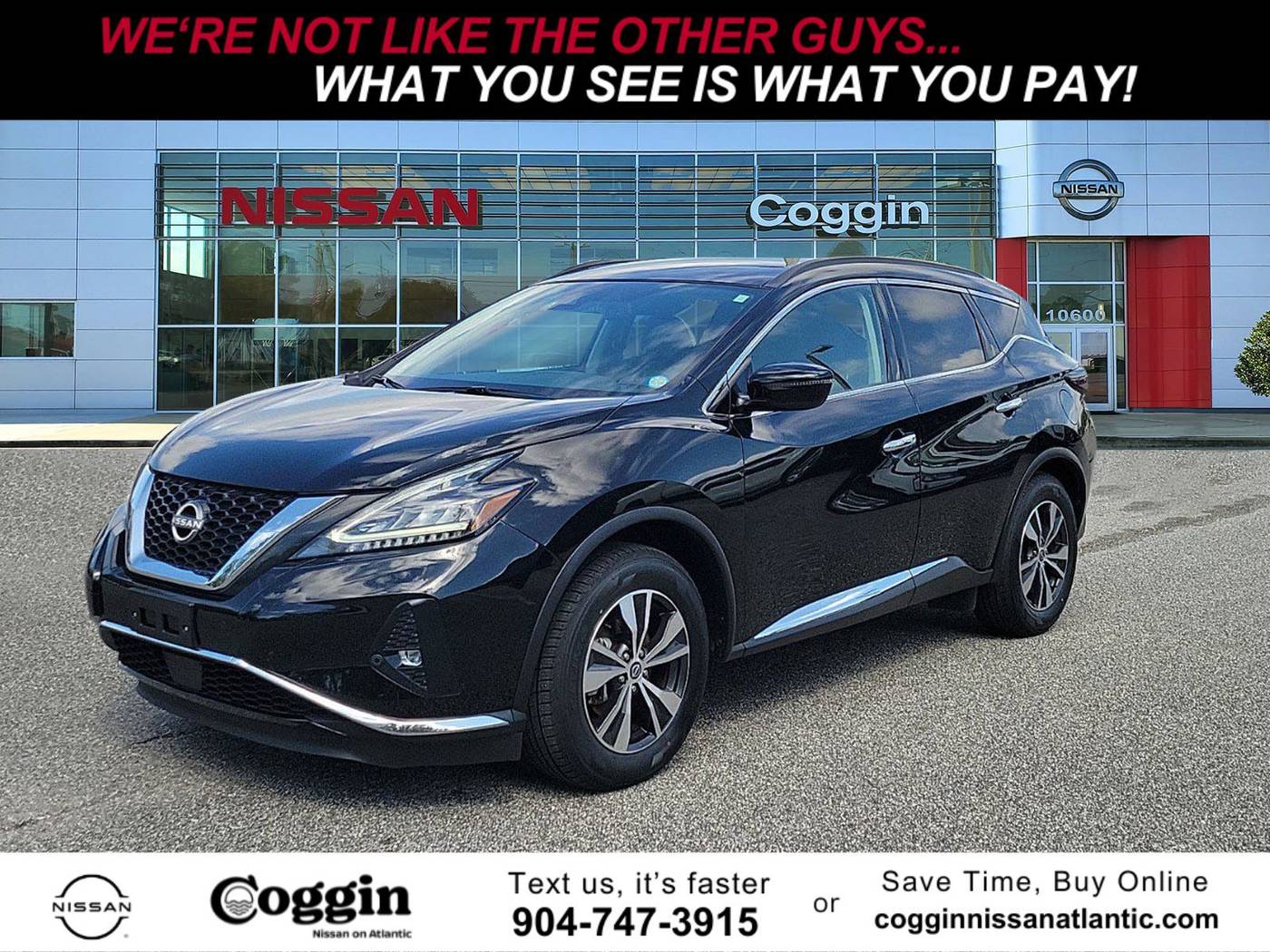 2023 Nissan Murano SV — SUV — 53,383 mi — Jacksonville, FL
