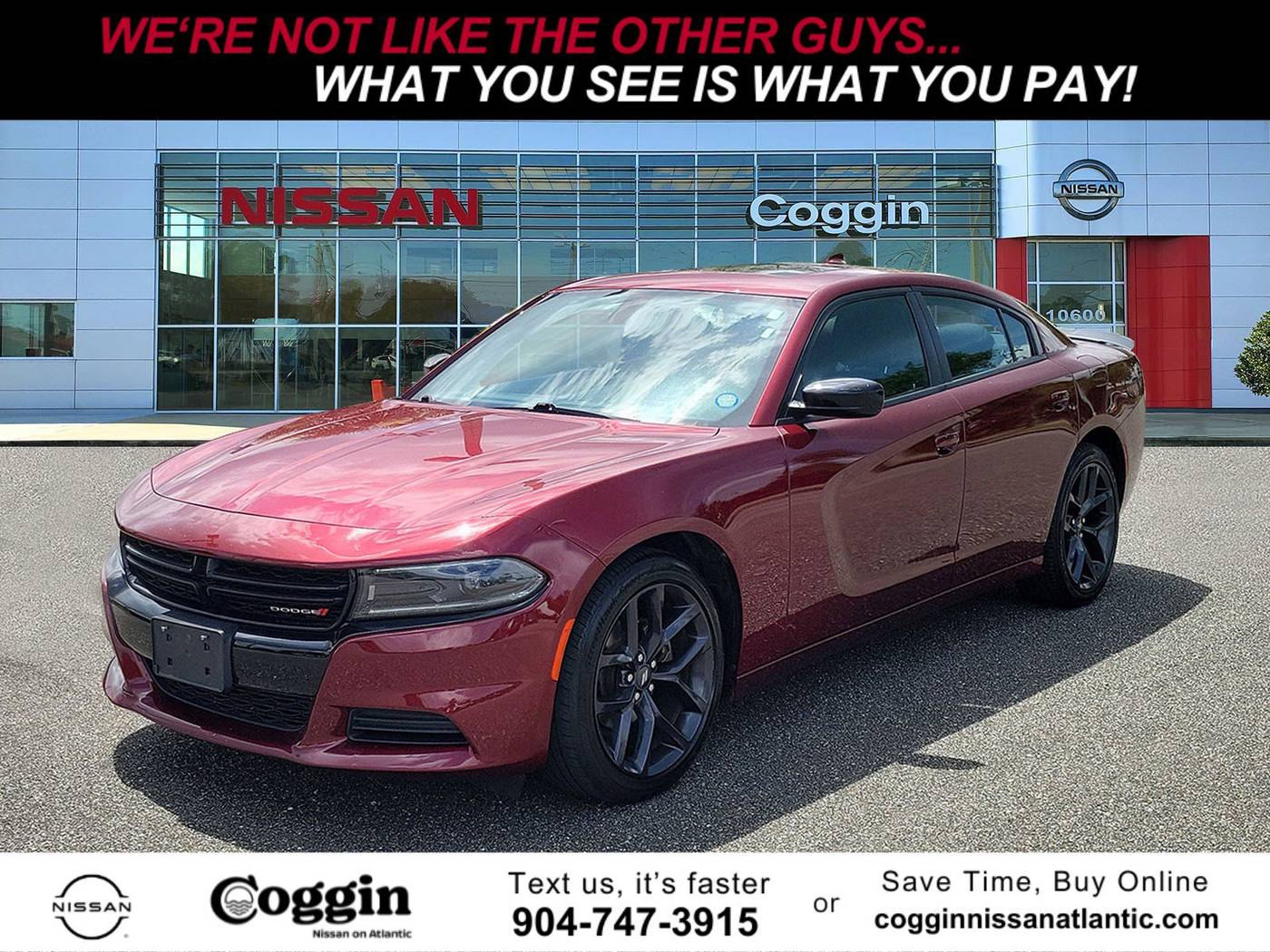 2023 Dodge Charger SXT — Sedan — 54,276 mi — Jacksonville, FL