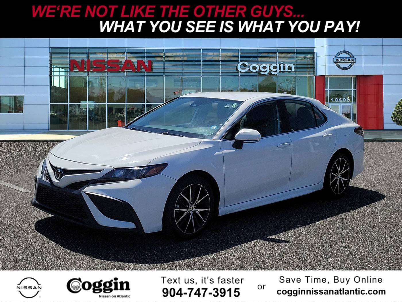 2022 Toyota Camry SE — Sedan — 53,275 mi — Jacksonville, FL