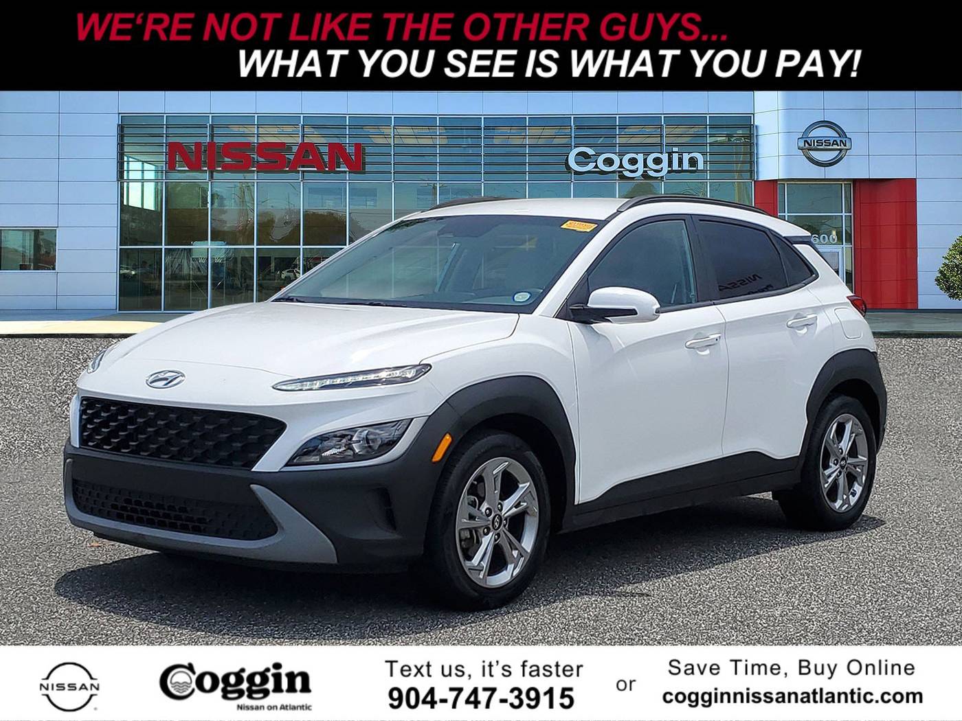 2023 Hyundai Kona SEL — SUV — 42,105 mi — Jacksonville, FL