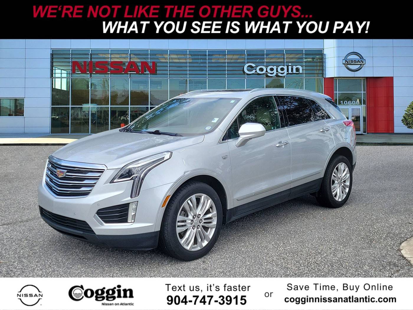 2018 Cadillac XT5 Premium Luxury — SUV — 124,646 mi — Jacksonville, FL
