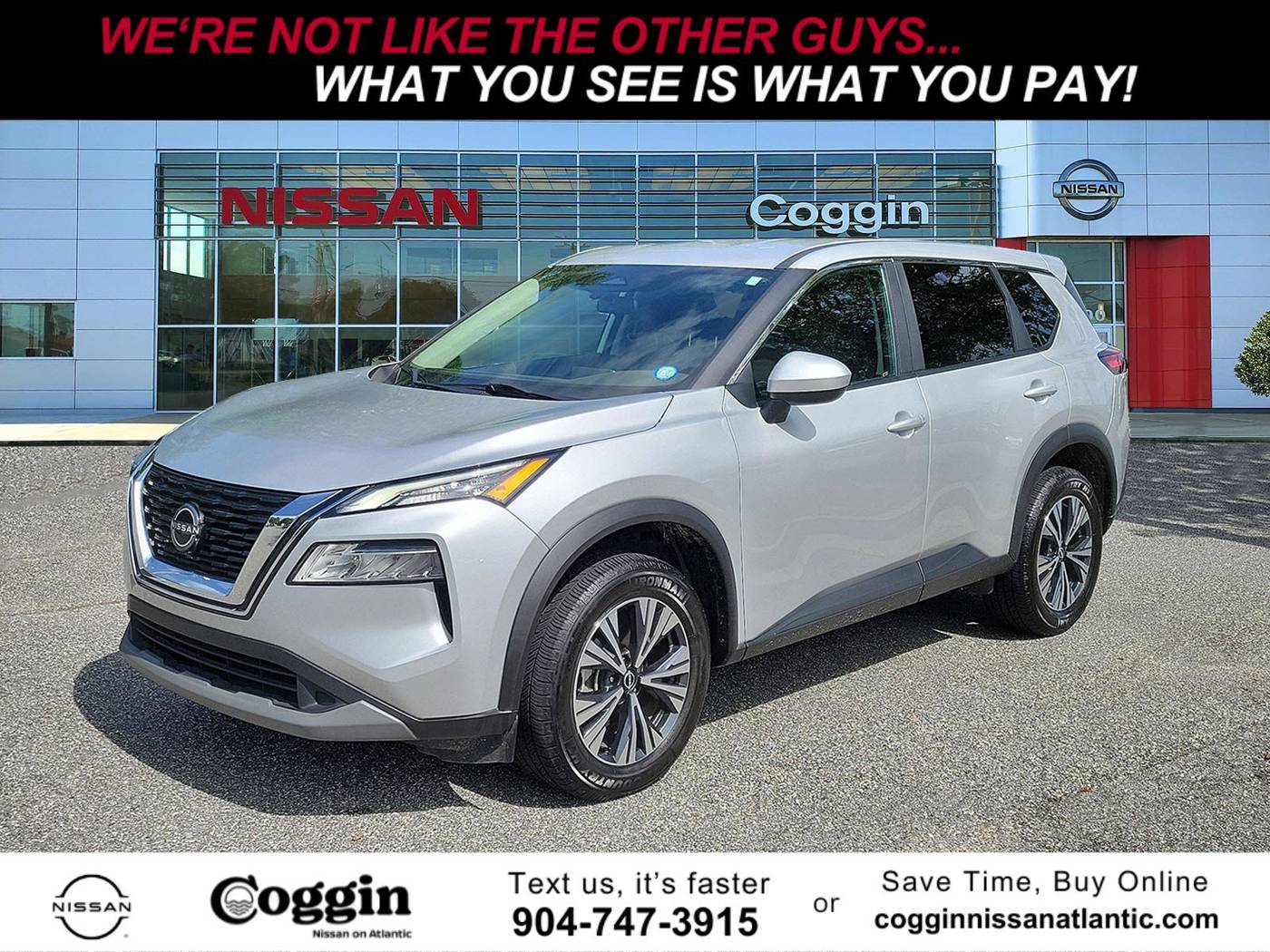 2023 Nissan Rogue SV — SUV — 46,441 mi — Jacksonville, FL