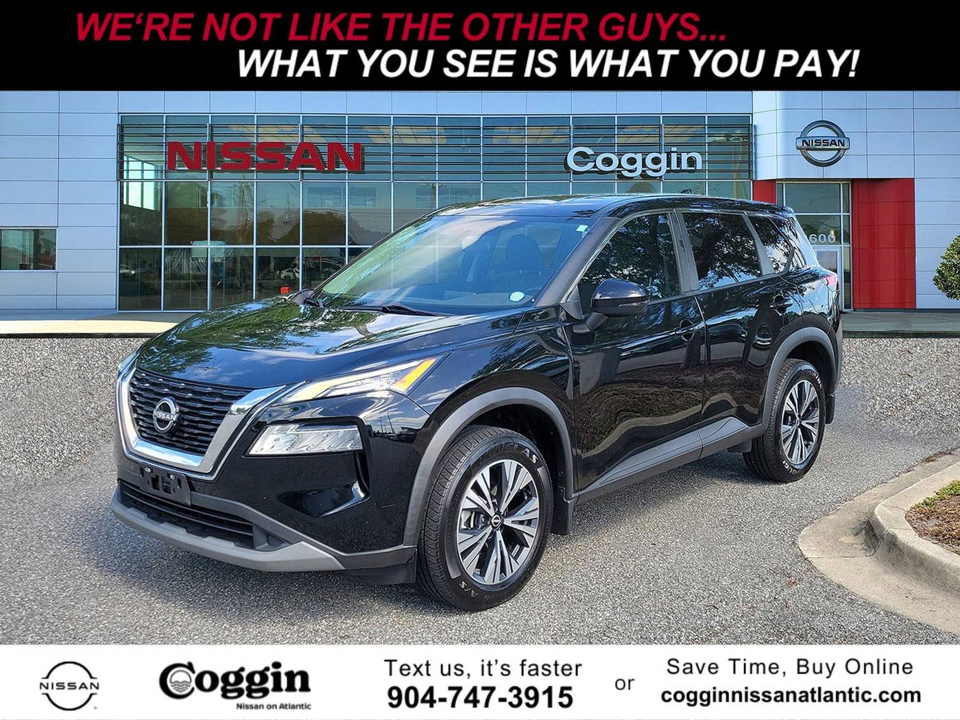 2022 Nissan Rogue SV — SUV — 61,804 mi — Jacksonville, FL