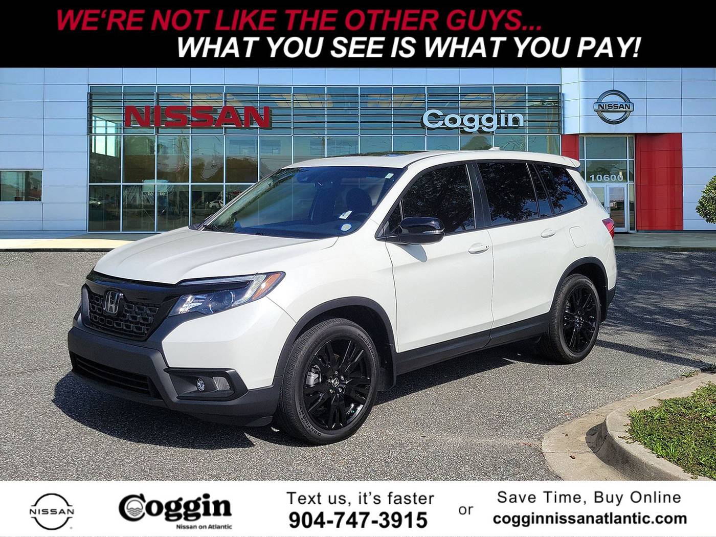 2021 Honda Passport EX-L — SUV — 14,305 mi — Jacksonville, FL