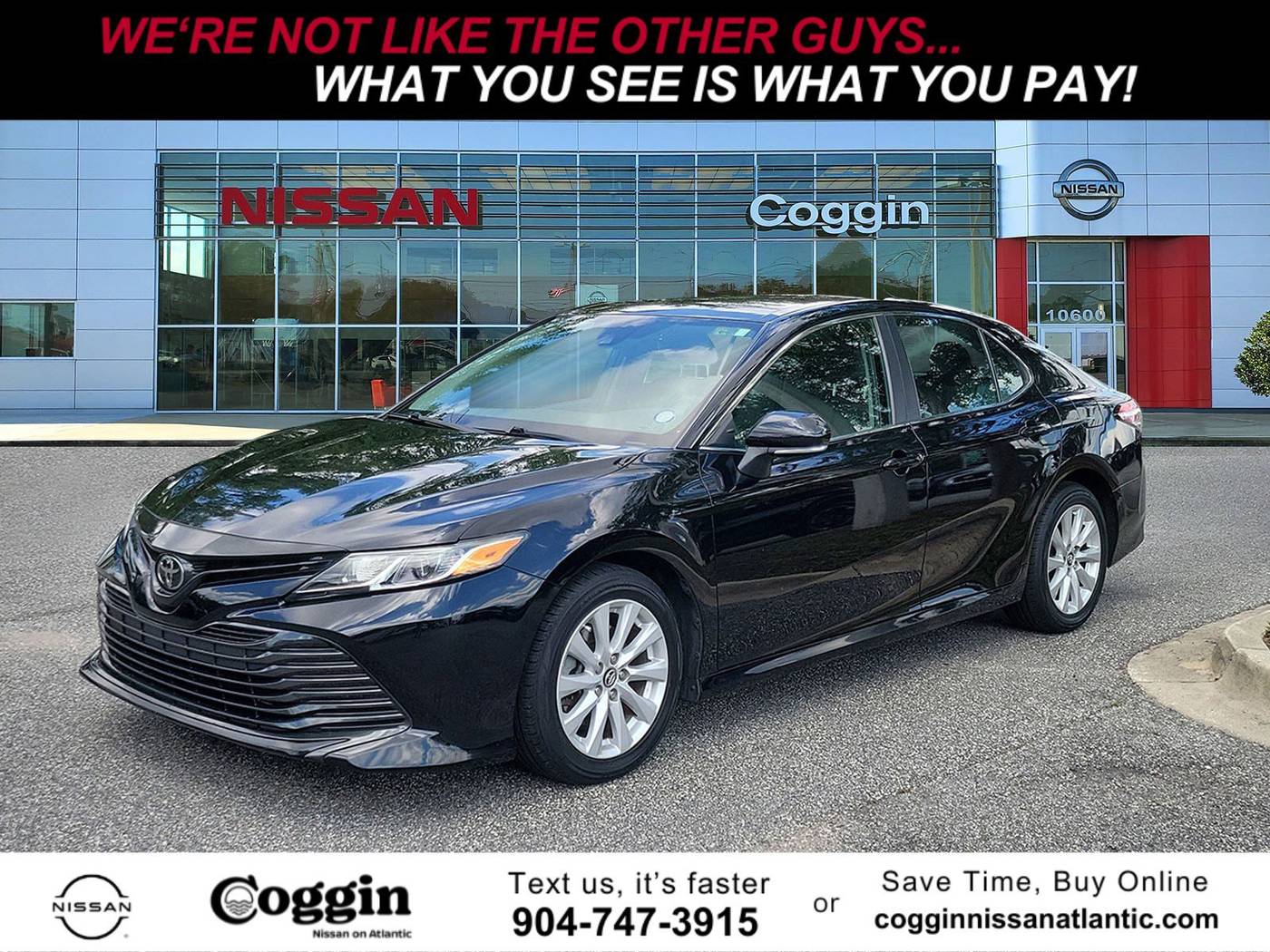 2019 Toyota Camry L — Sedan — 90,527 mi — Jacksonville, FL