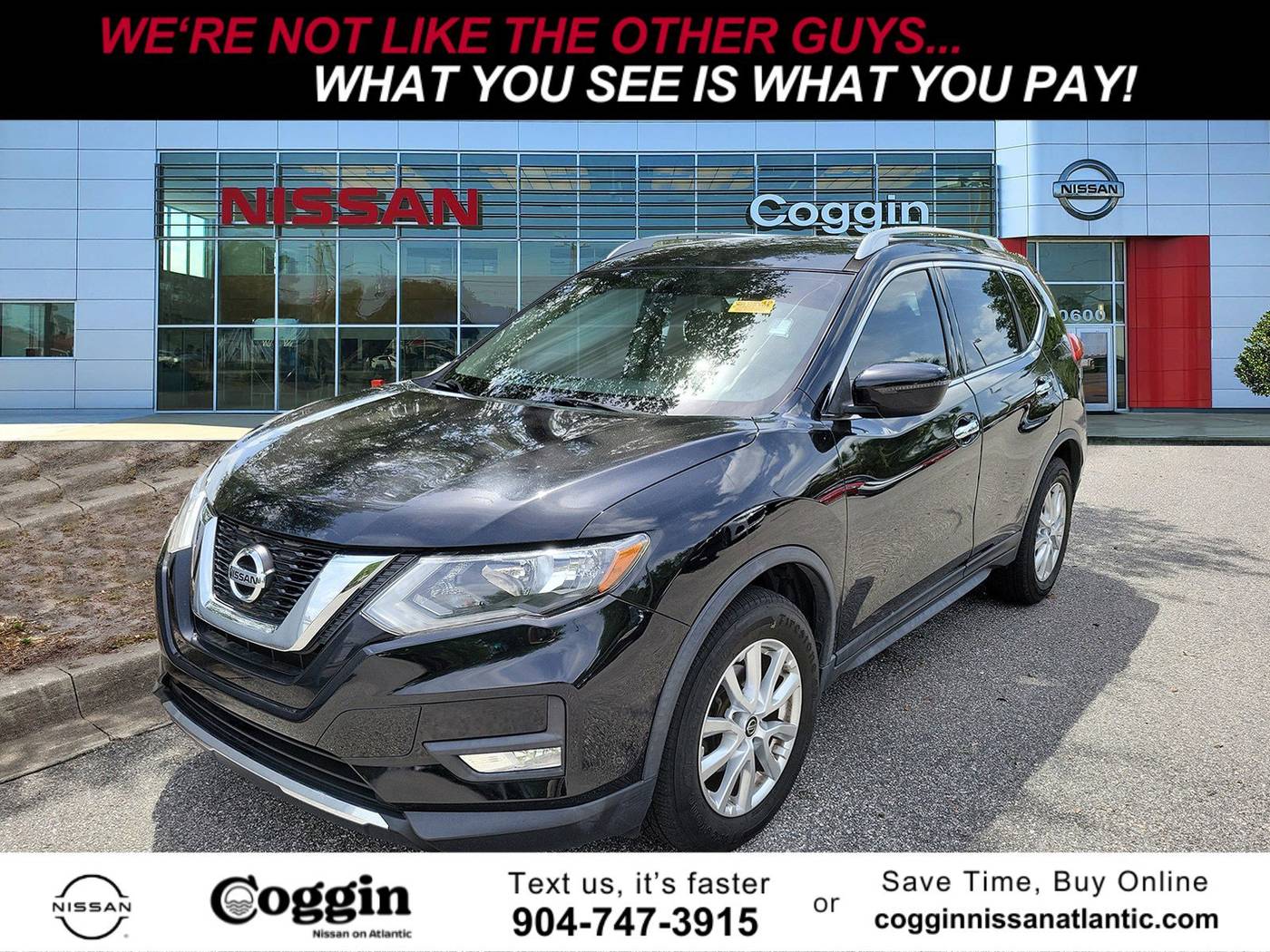 2017 Nissan Rogue SV — SUV — 38,390 mi — Jacksonville, FL