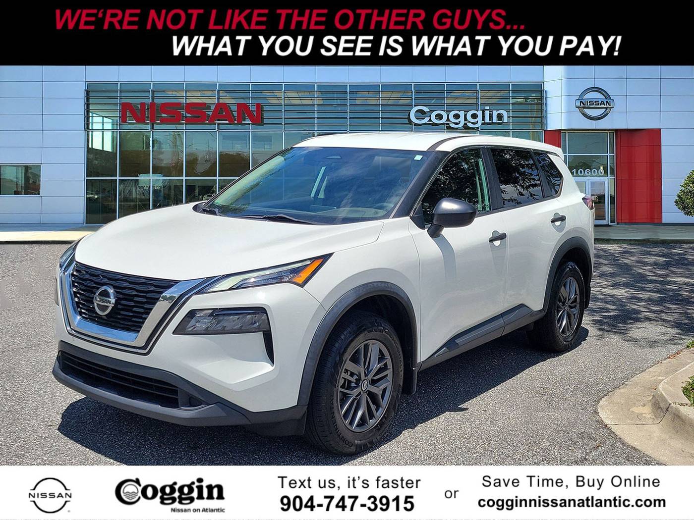 2021 Nissan Rogue S — SUV — 63,709 mi — Jacksonville, FL