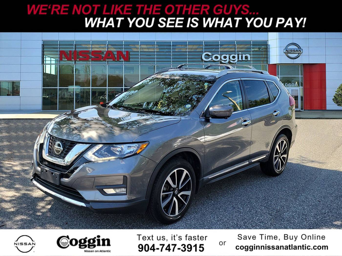 2020 Nissan Rogue SL — SUV — 18,258 mi — Jacksonville, FL