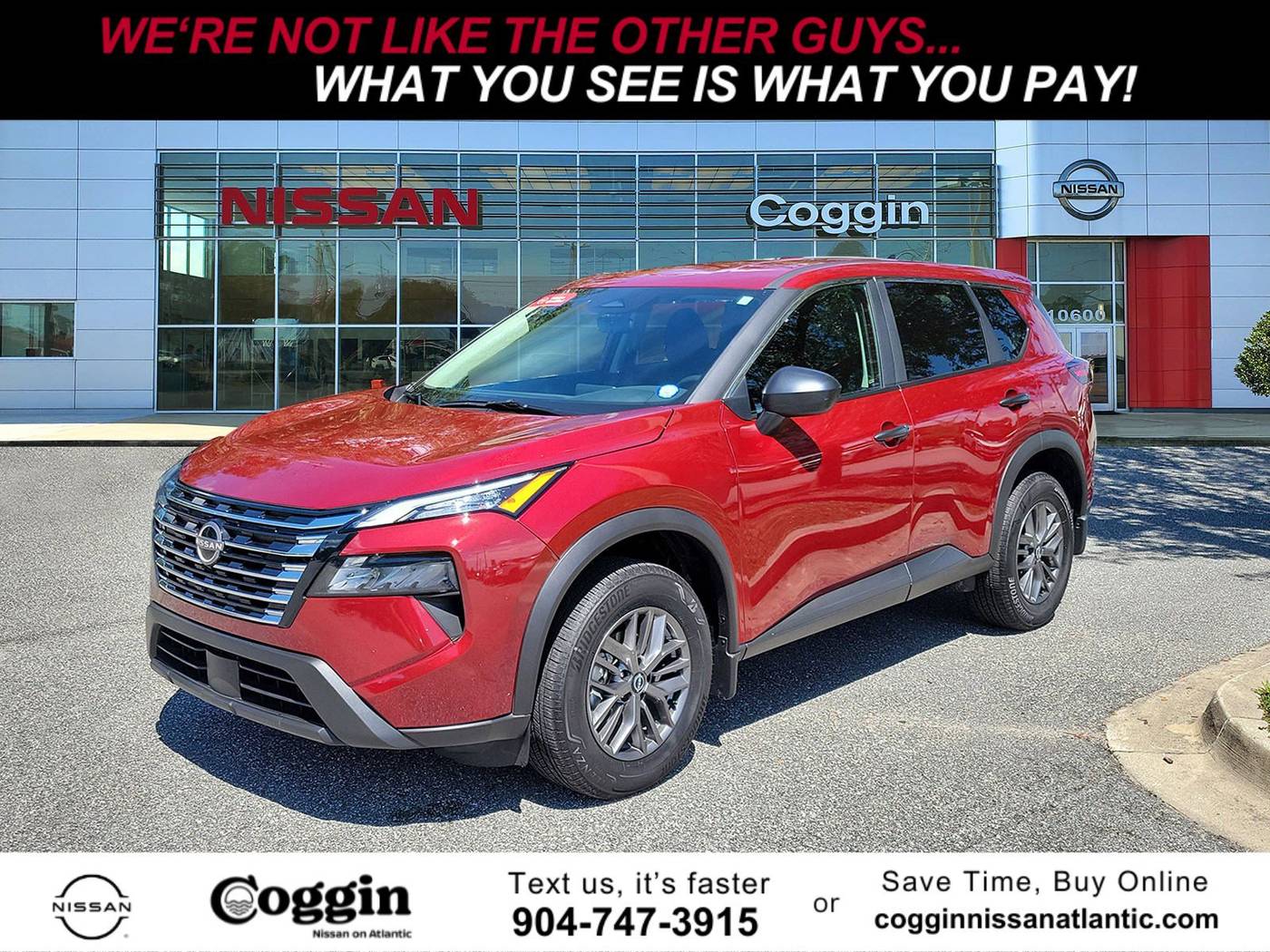 2025 Nissan Rogue S — SUV — 7,055 mi — Jacksonville, FL