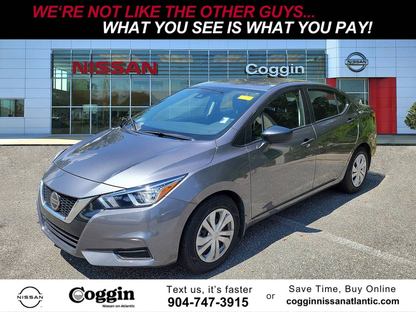 2022 Nissan Versa S — Sedan — 34,406 mi — Jacksonville, FL