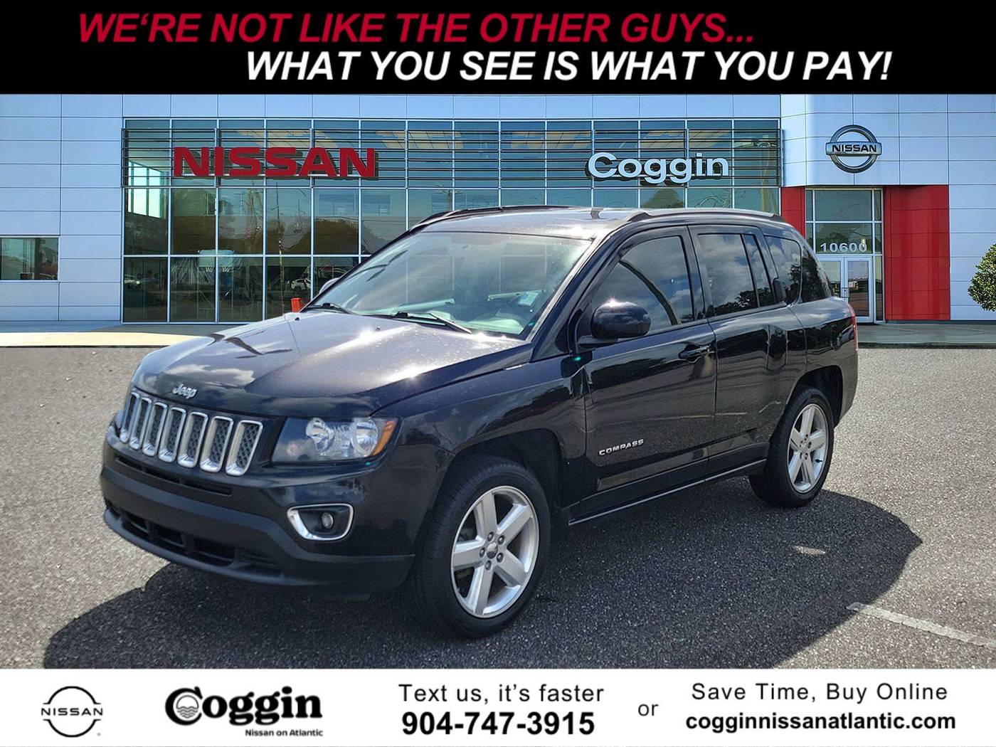2014 Jeep Compass High Altitude — SUV — 155,539 mi — Jacksonville, FL