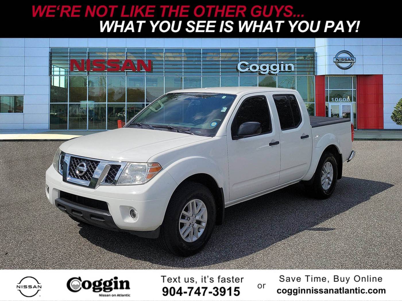 2018 Nissan Frontier SV V6 — Pickup Truck — 85,405 mi — Jacksonville, FL