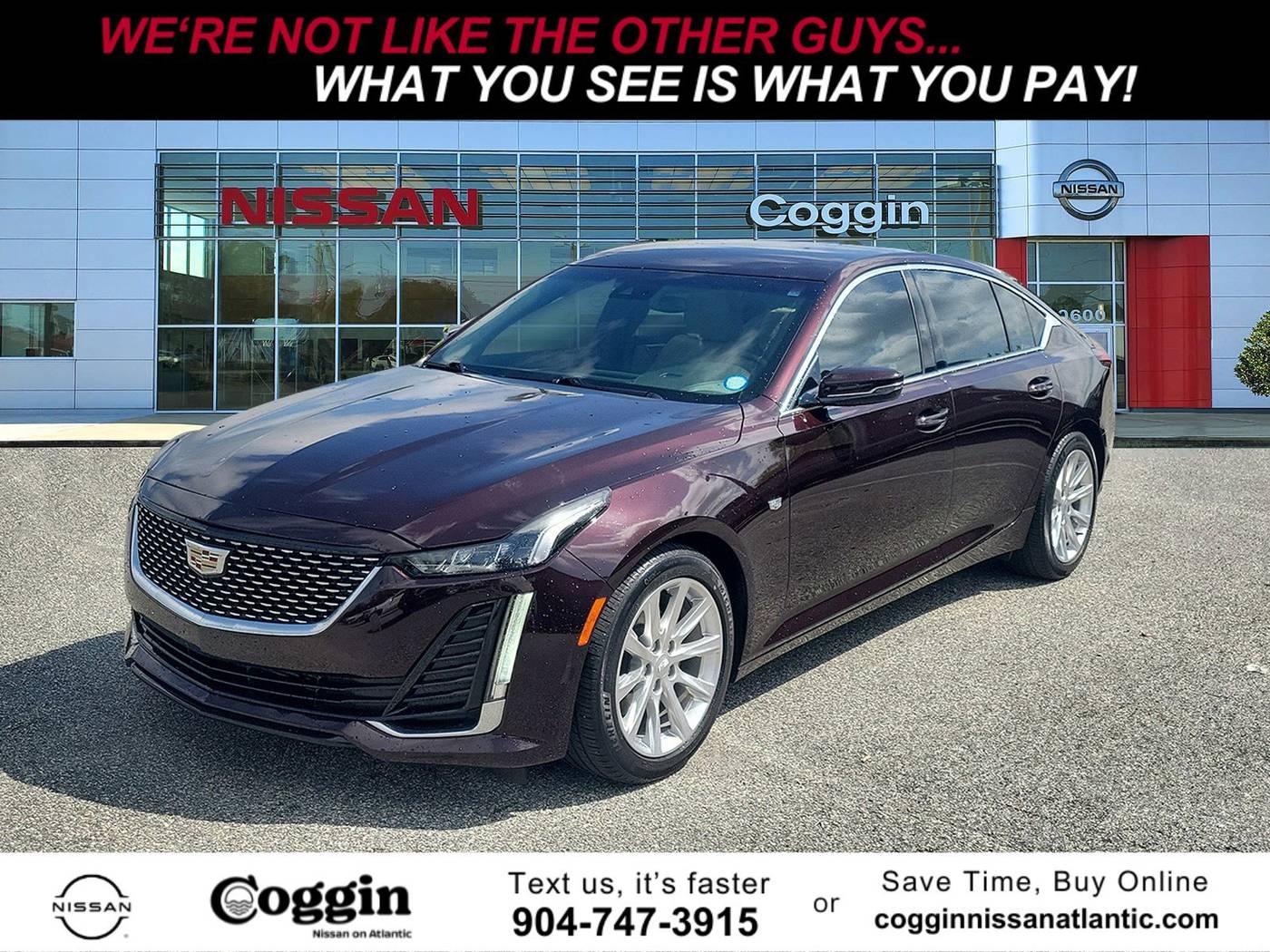 2020 Cadillac CT5 Luxury — Sedan — 33,090 mi — Jacksonville, FL