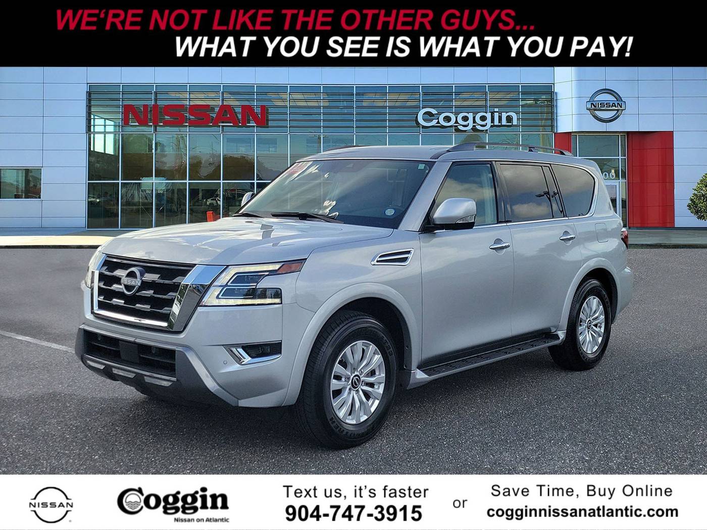 2023 Nissan Armada SV — SUV — 10,883 mi — Jacksonville, FL