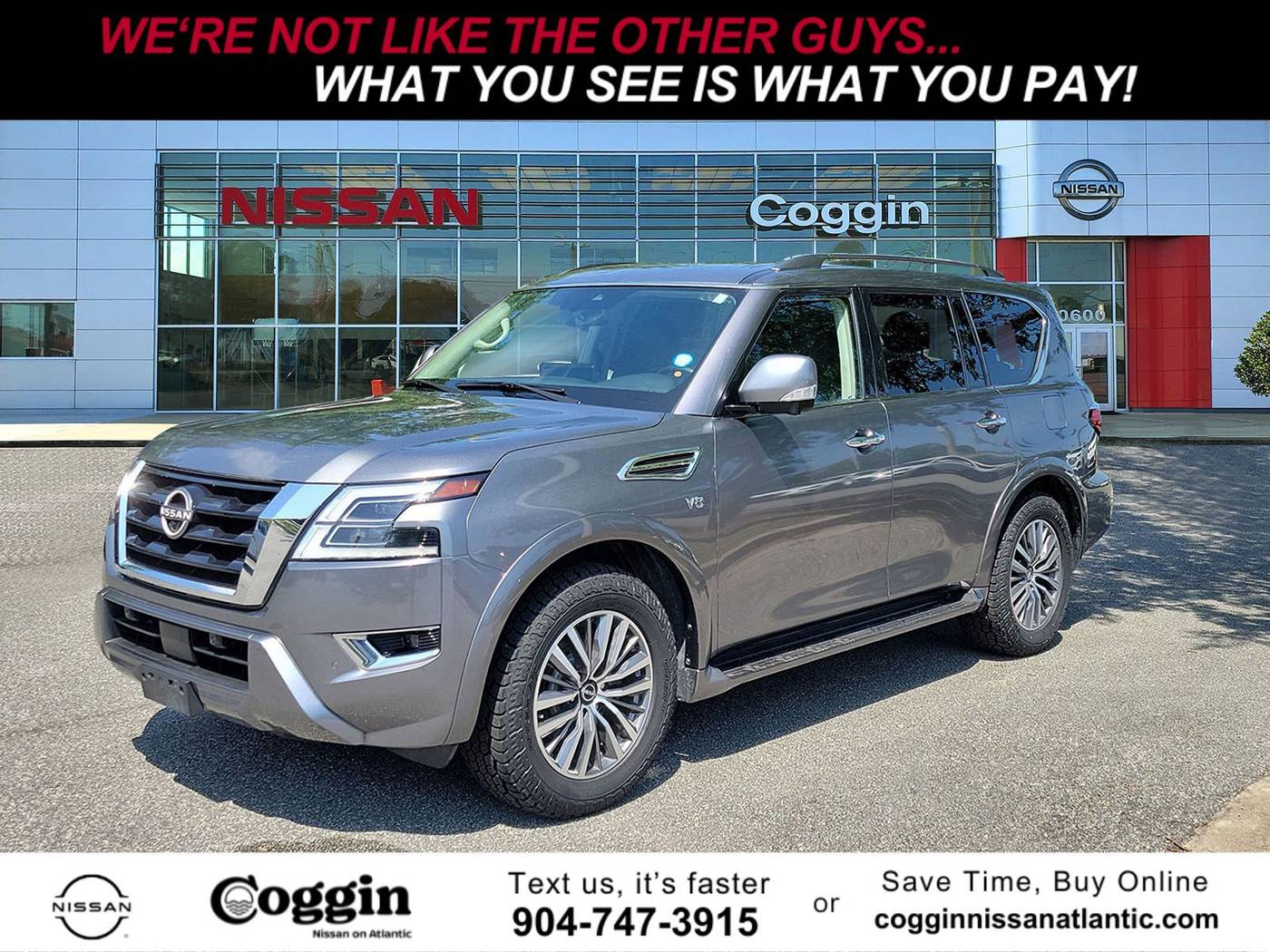 2022 Nissan Armada SL — SUV — 65,223 mi — Jacksonville, FL
