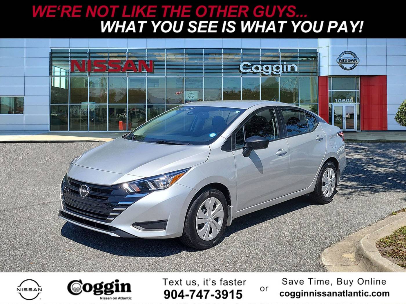 2024 Nissan Versa S — Sedan — 18,247 mi — Jacksonville, FL