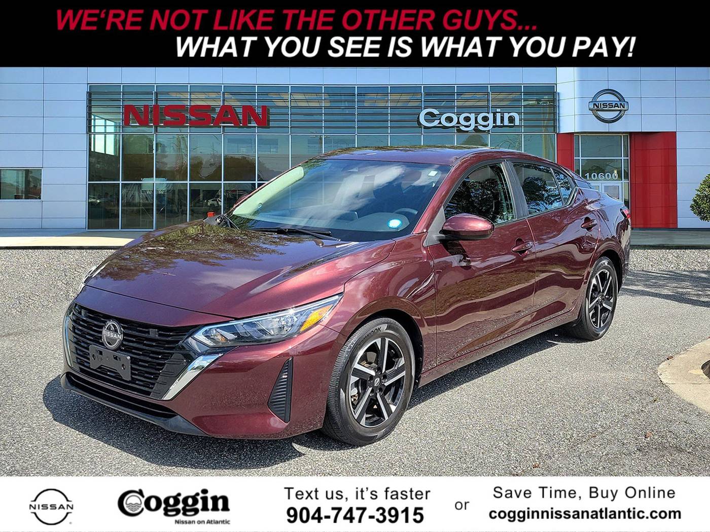 2024 Nissan Sentra SV — Sedan — 31,403 mi — Jacksonville, FL