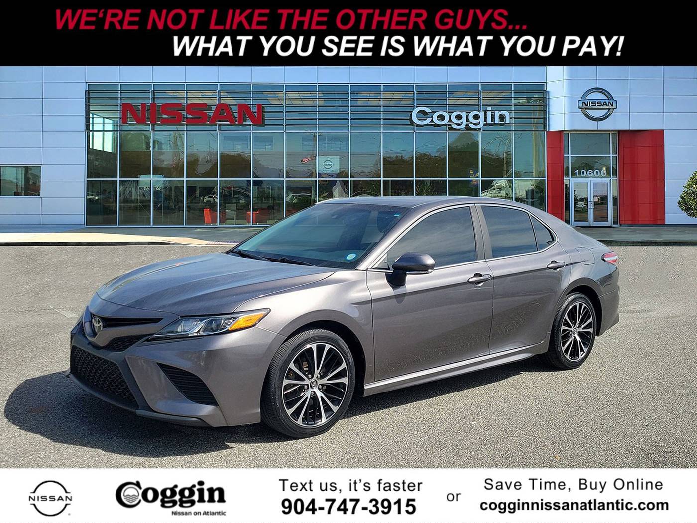 2020 Toyota Camry SE — Sedan — 66,493 mi — Jacksonville, FL