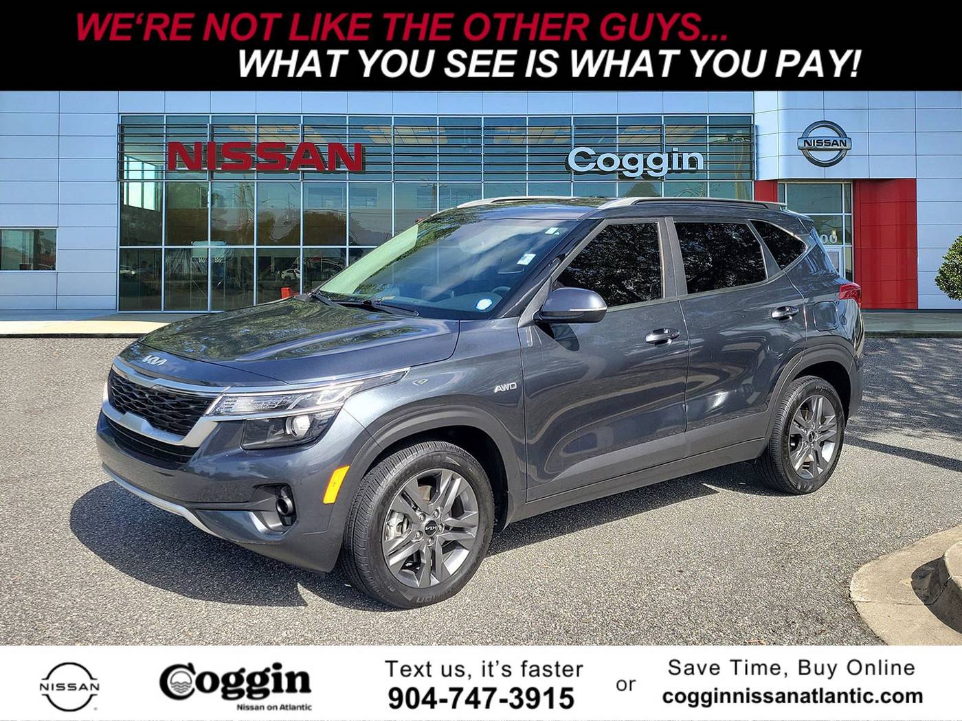 2022 Kia Seltos S — SUV — 21,870 mi — Jacksonville, FL