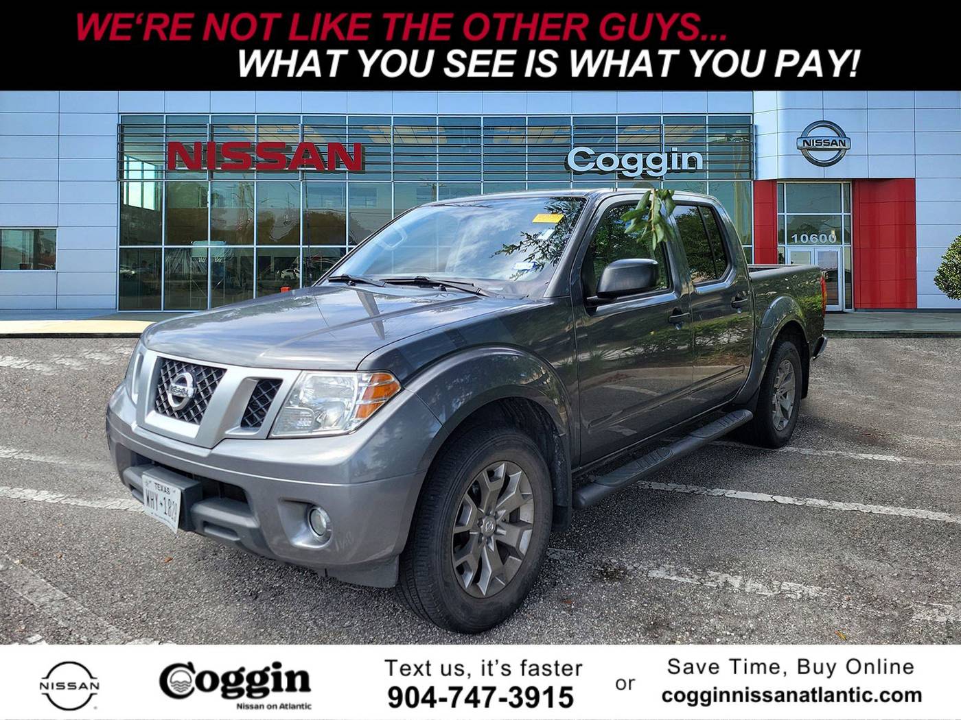 2020 Nissan Frontier SV — Pickup Truck — 45,377 mi — Jacksonville, FL
