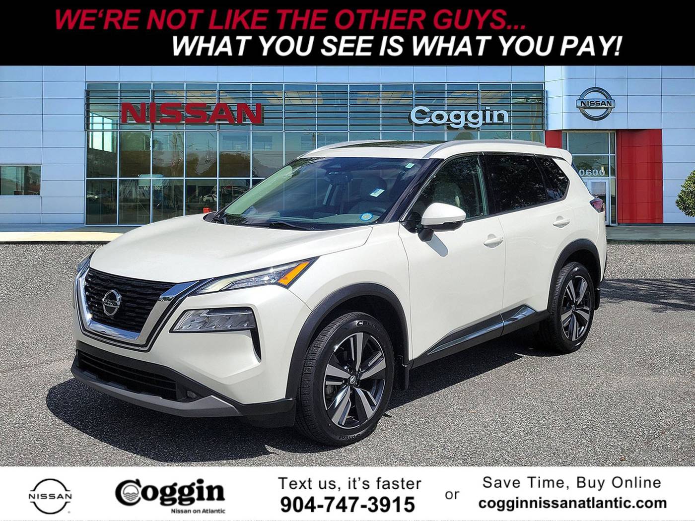 2023 Nissan Rogue SL — SUV — 44,500 mi — Jacksonville, FL