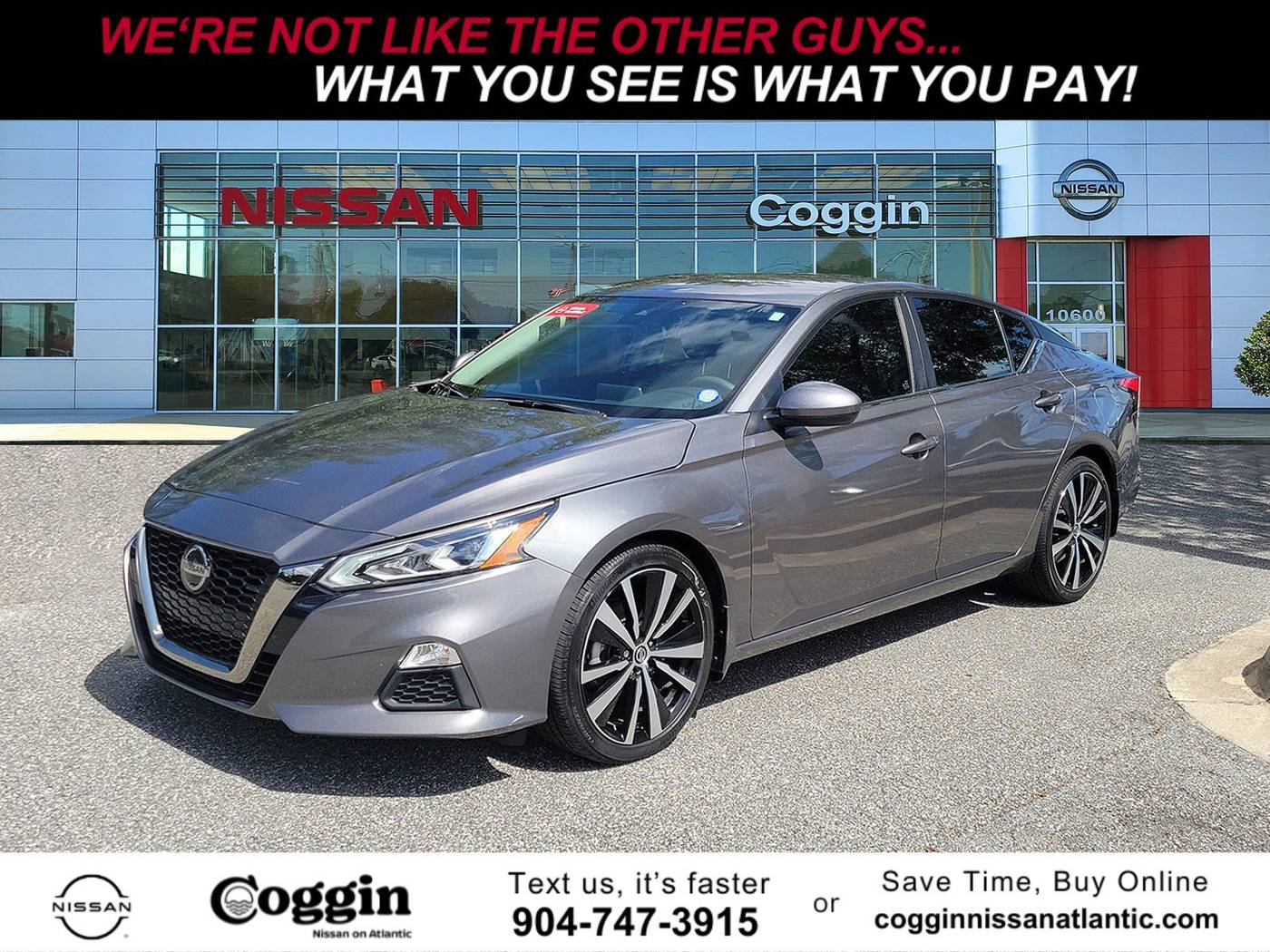2022 Nissan Altima SR — Sedan — 5,088 mi — Jacksonville, FL