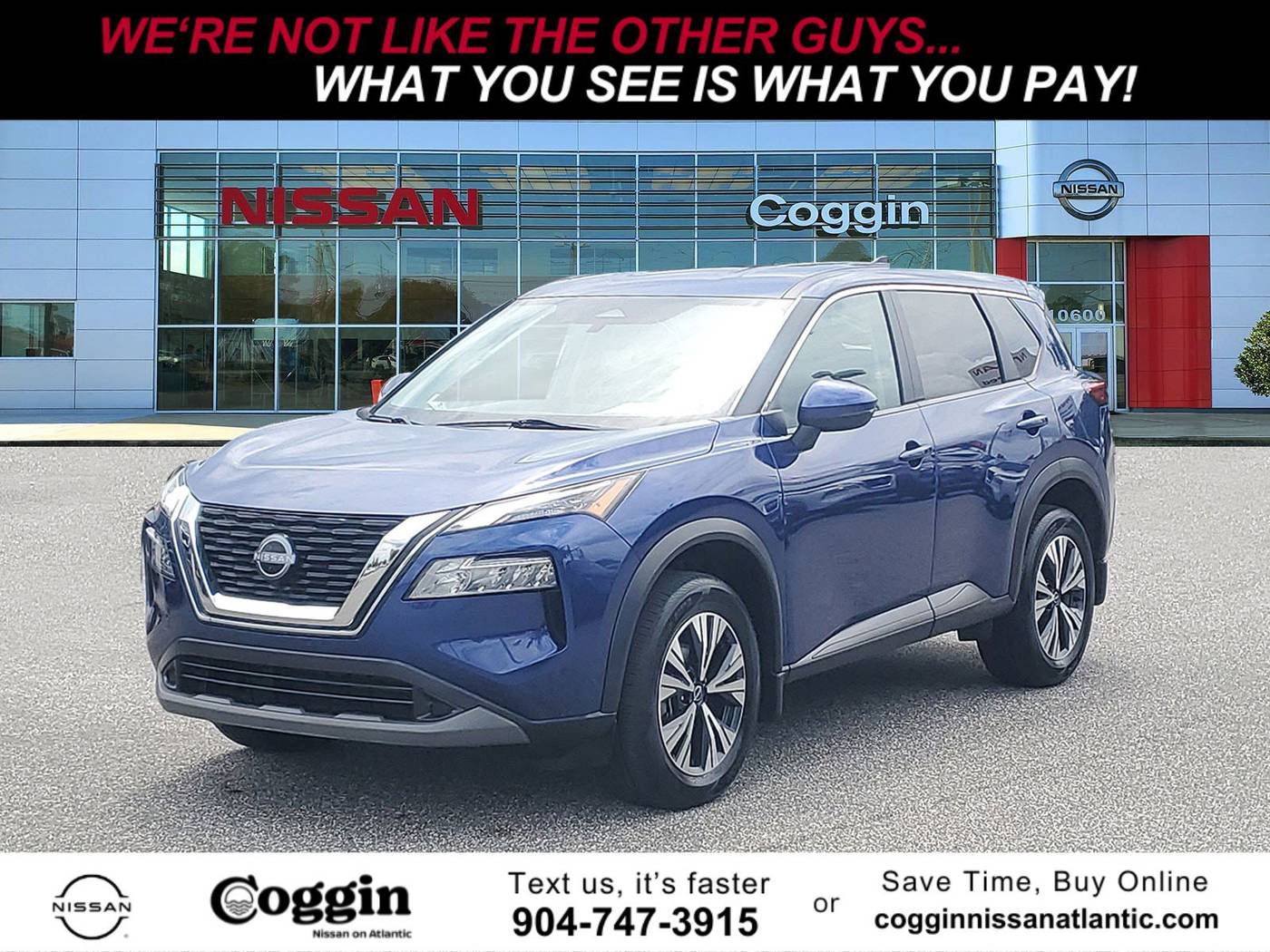 2022 Nissan Rogue SV — SUV — 17,341 mi — Jacksonville, FL