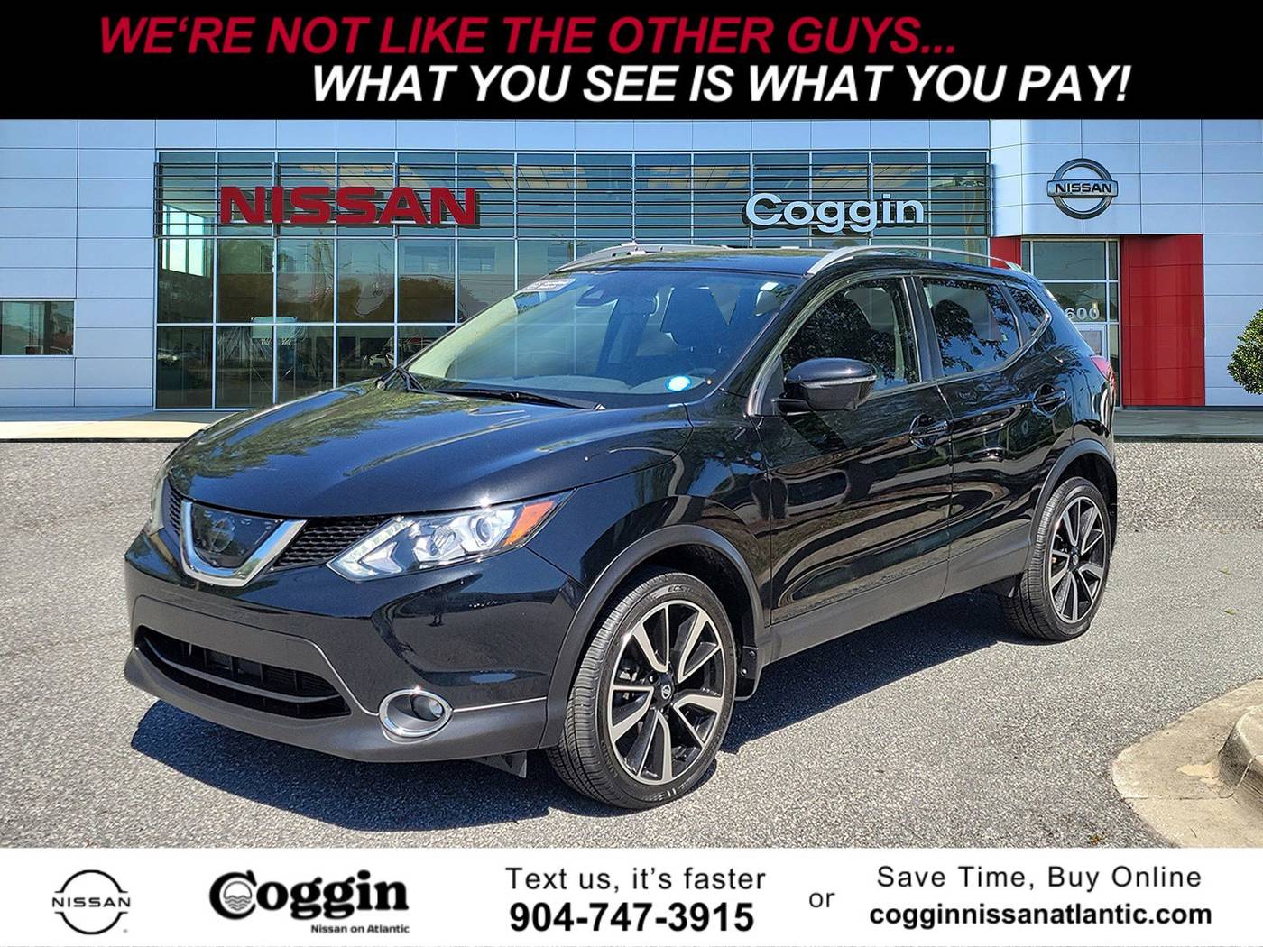 2017 Nissan Rogue Sport SL — SUV — 62,353 mi — Jacksonville, FL