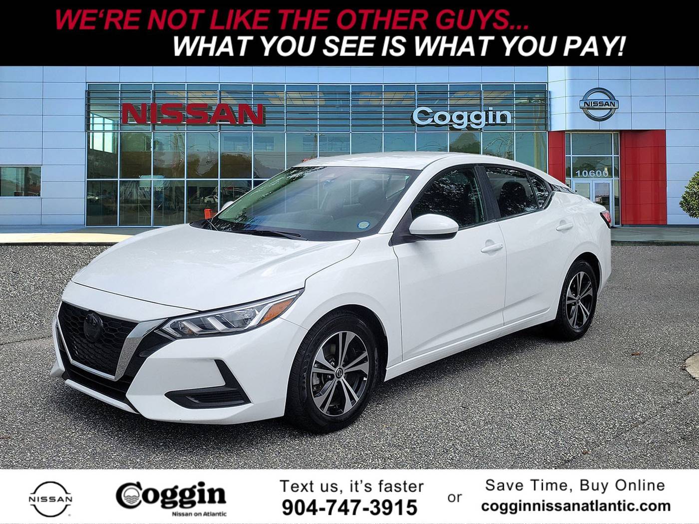 2022 Nissan Sentra SV — Sedan — 55,625 mi — Jacksonville, FL