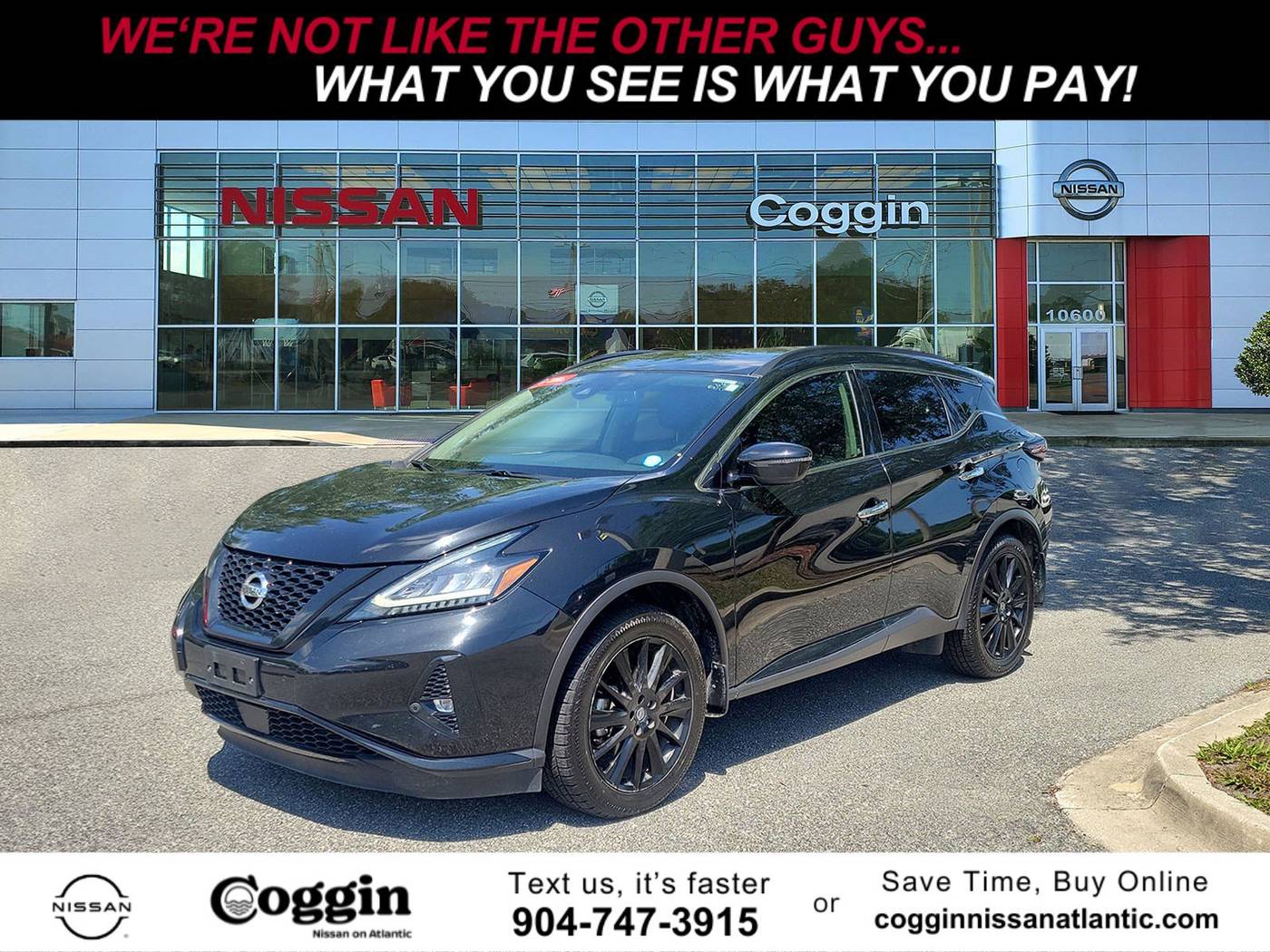 2022 Nissan Murano SV — SUV — 51,538 mi — Jacksonville, FL
