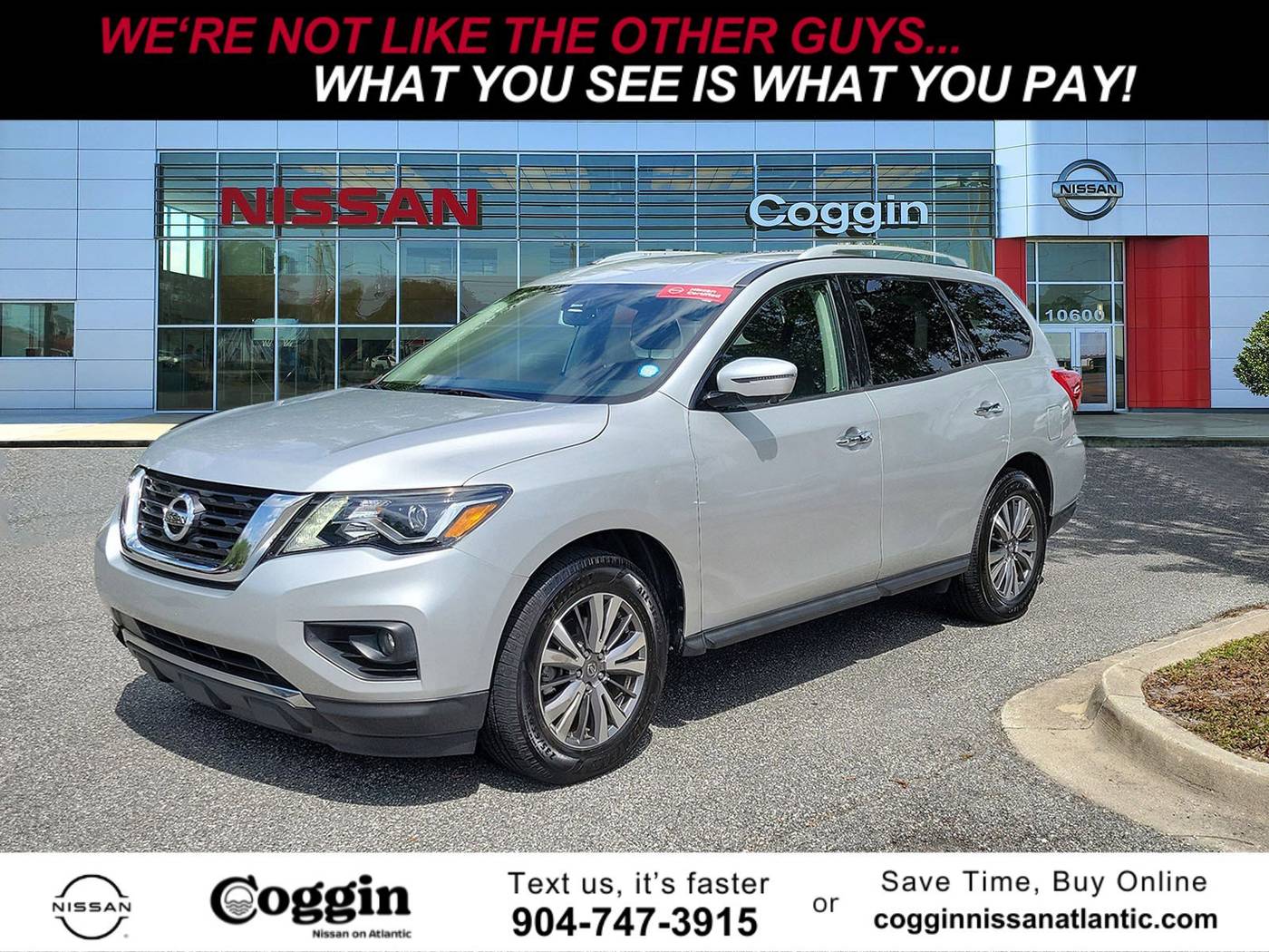 2019 Nissan Pathfinder SL — SUV — 66,149 mi — Jacksonville, FL