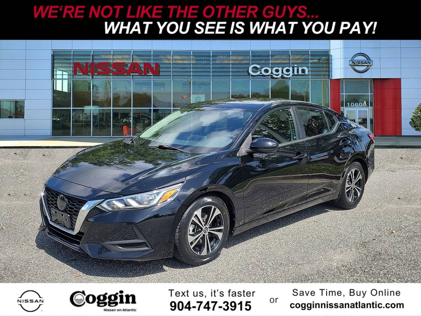 2022 Nissan Sentra SV — Sedan — 57,055 mi — Jacksonville, FL