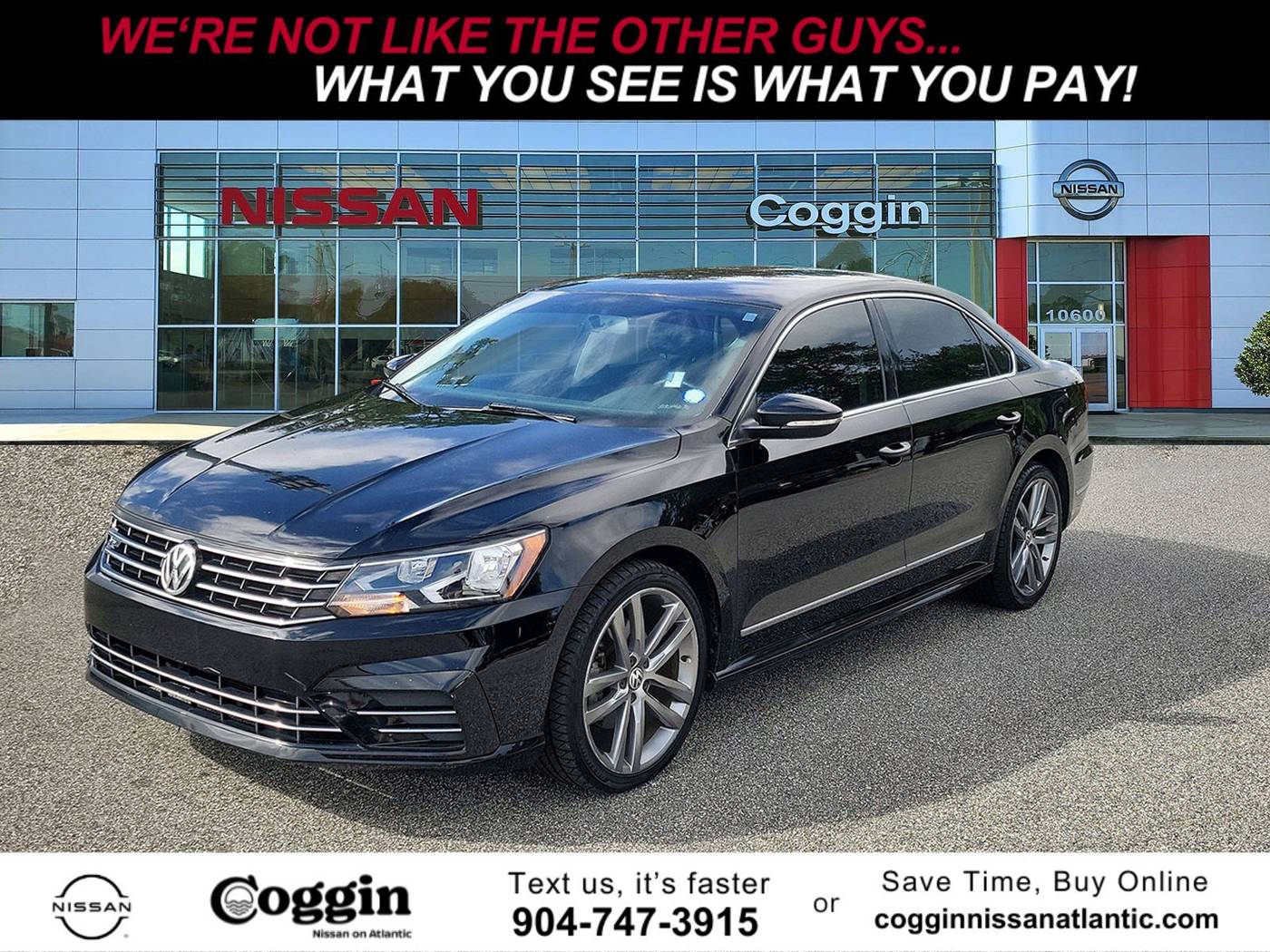 2016 Volkswagen Passat 1.8T R-Line — Sedan — 114,138 mi — Jacksonville, FL