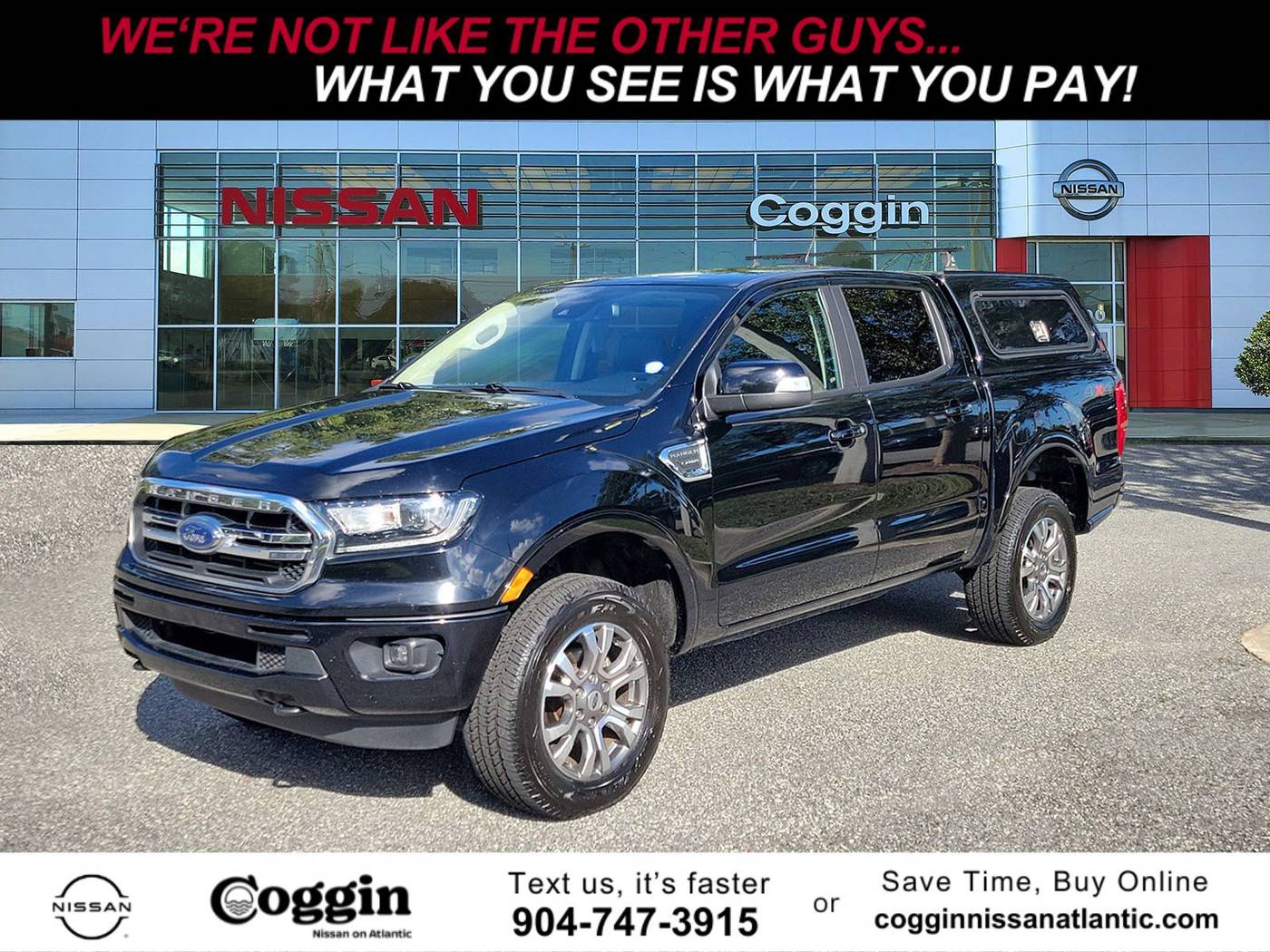 2022 Ford Ranger Lariat — Pickup Truck — 84,168 mi — Jacksonville, FL