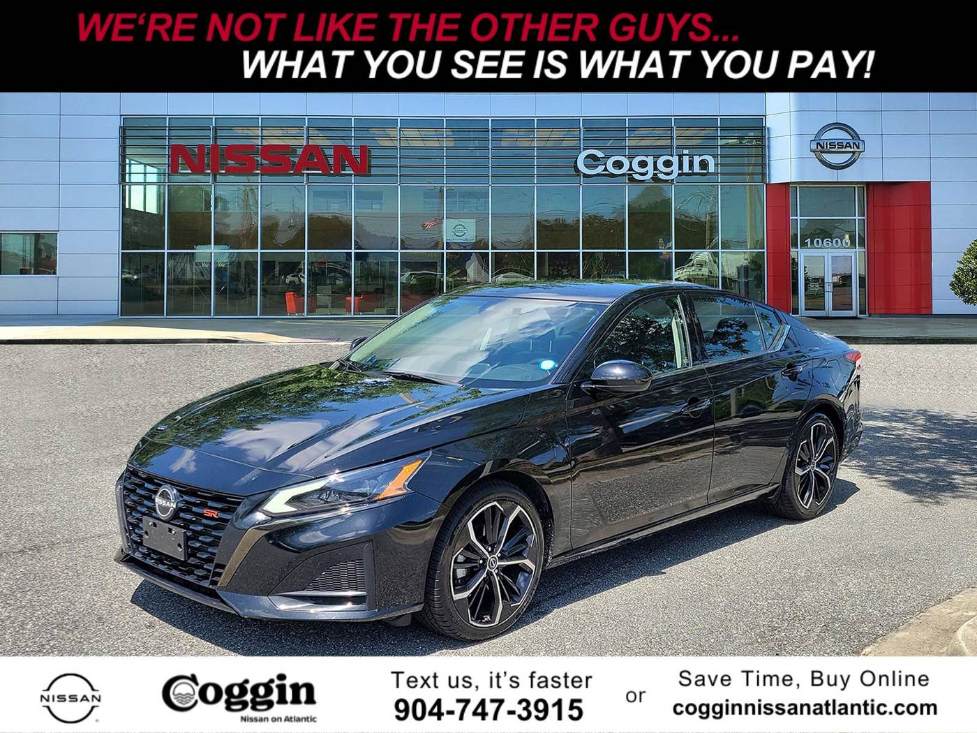 2023 Nissan Altima SR — Sedan — 54,681 mi — Jacksonville, FL