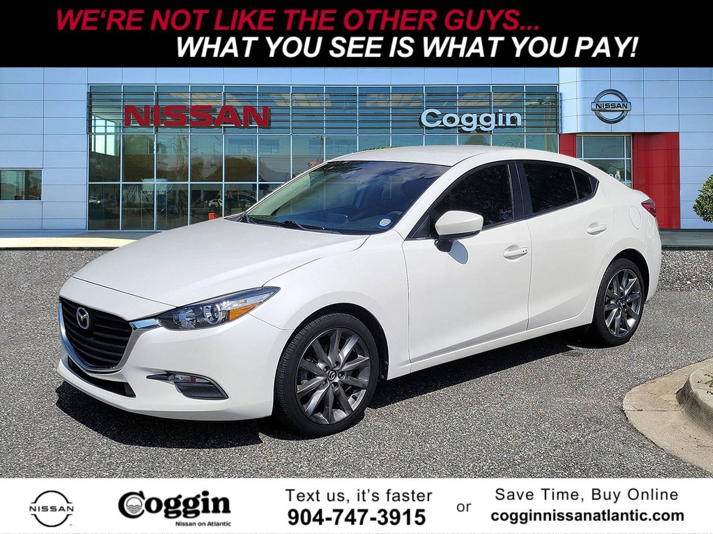 2018 Mazda Mazda3 Touring — Sedan — 67,142 mi — Jacksonville, FL