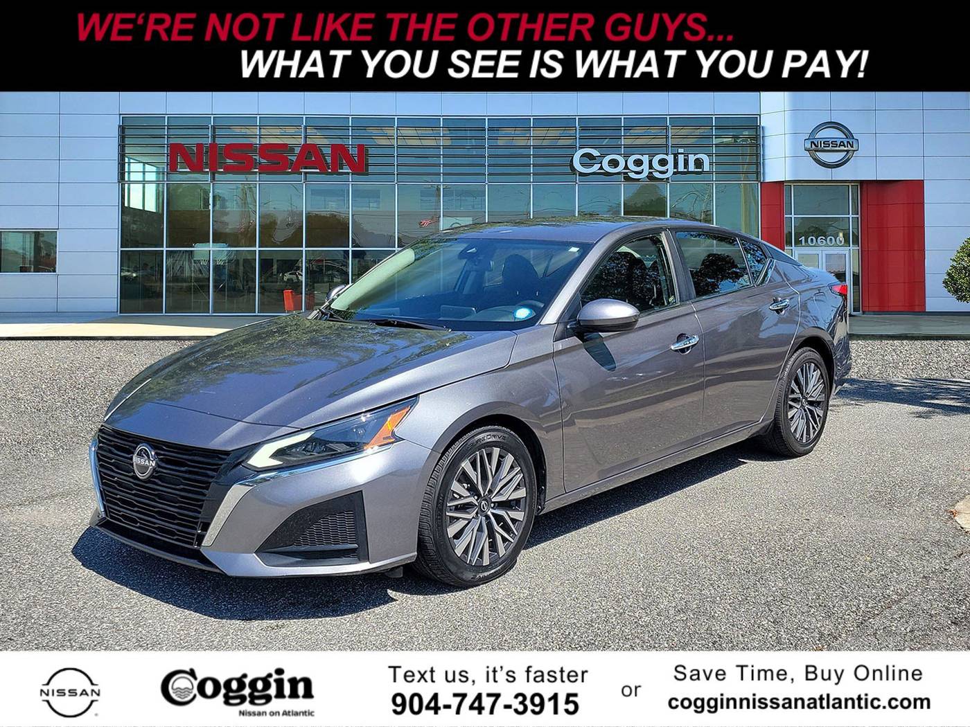 2023 Nissan Altima SV — Sedan — 52,124 mi — Jacksonville, FL