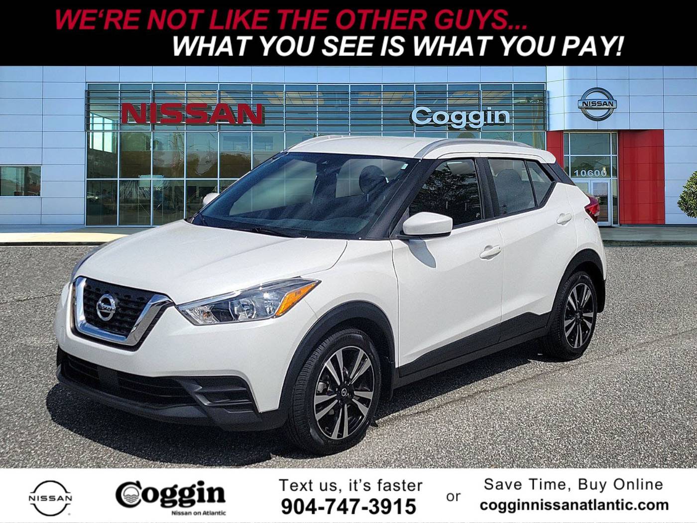 2020 Nissan Kicks SV — SUV — 33,809 mi — Jacksonville, FL