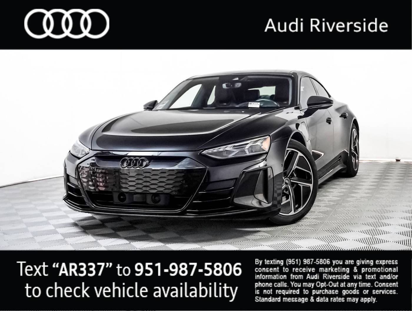 2023 Audi RS e-tron GT Standard — Sedan — 9,809 mi — Riverside, CA