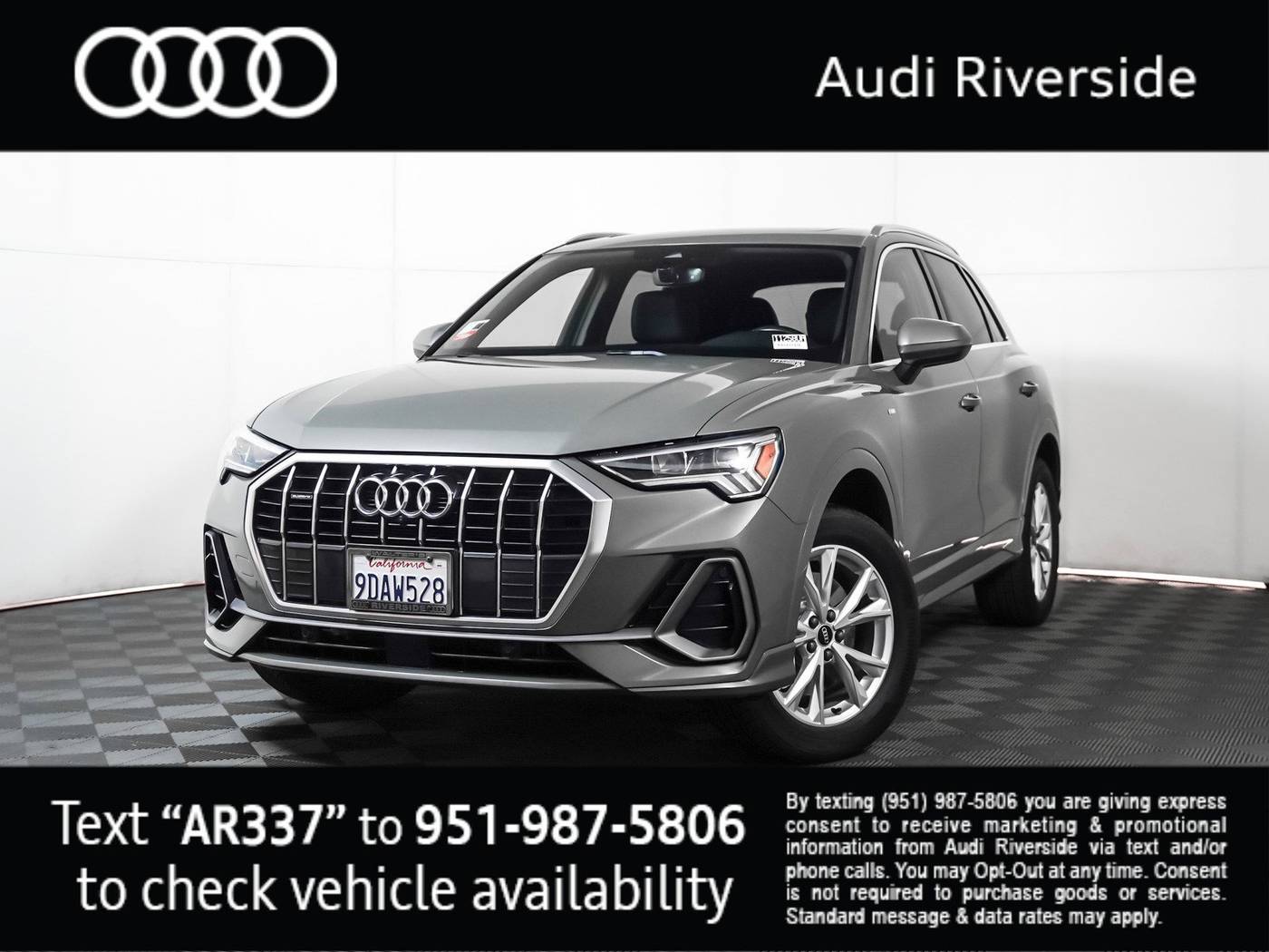2023 Audi Q3 S line Premium Plus — SUV — 33,552 mi — Riverside, CA