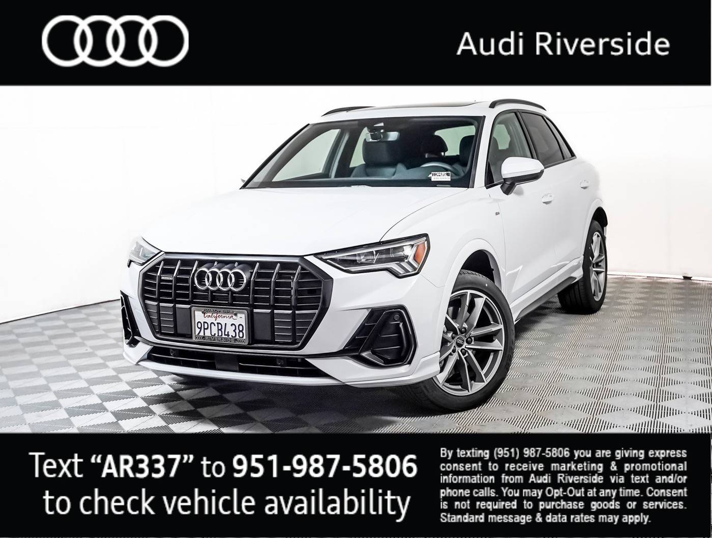 2025 Audi Q3 S line Premium — SUV — 5,035 mi — Riverside, CA