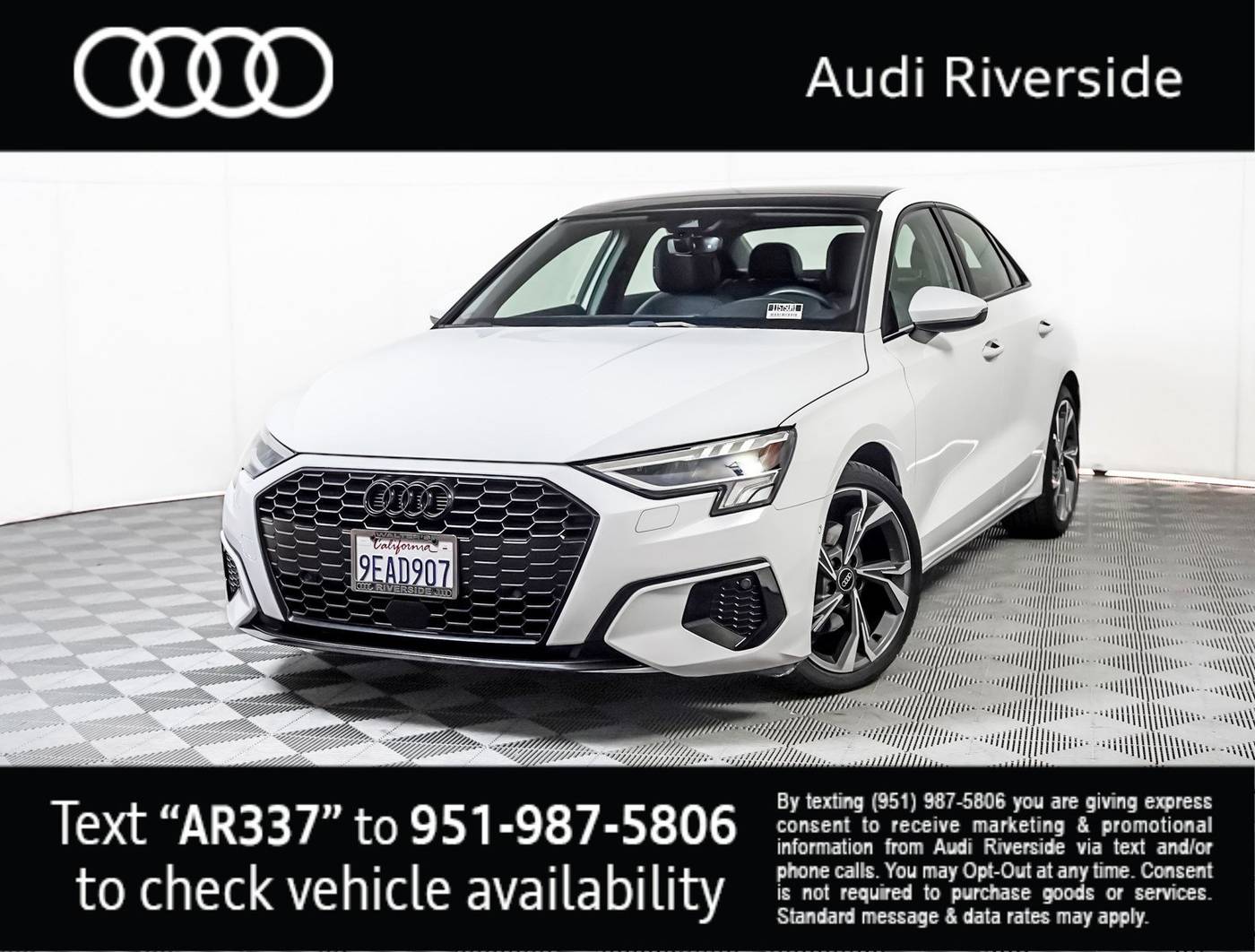 2023 Audi A3 Premium — Sedan — 5,205 mi — Riverside, CA