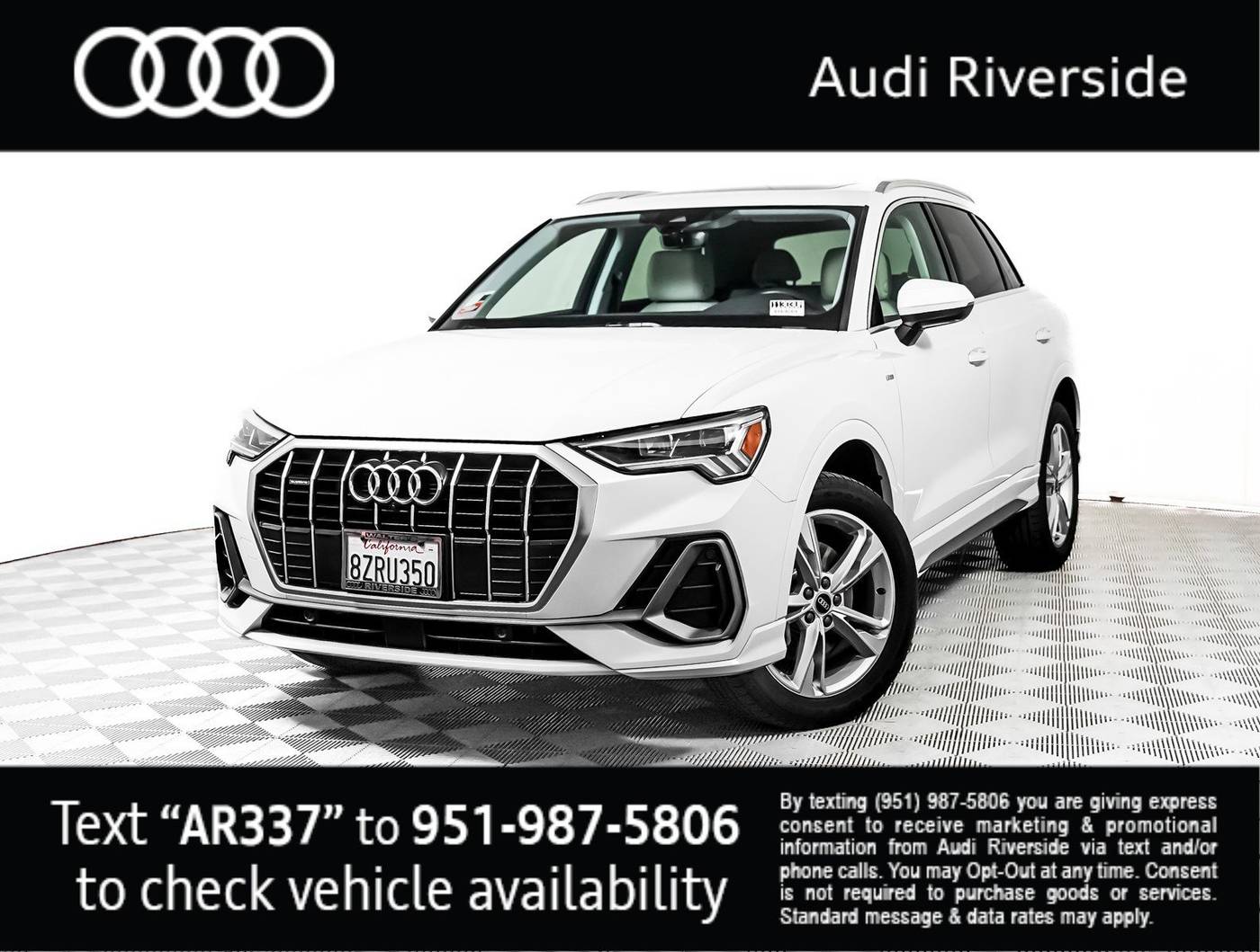 2022 Audi Q3 S line Premium Plus — SUV — 46,527 mi — Riverside, CA