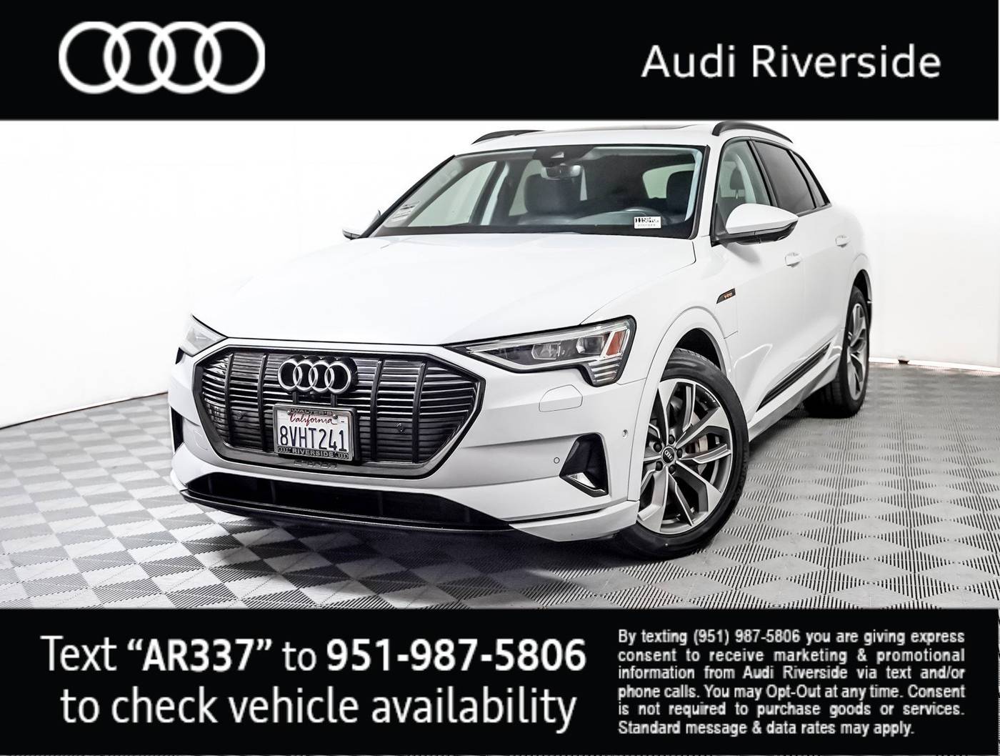 2021 Audi e-tron Premium Plus — SUV — 54,767 mi — Riverside, CA