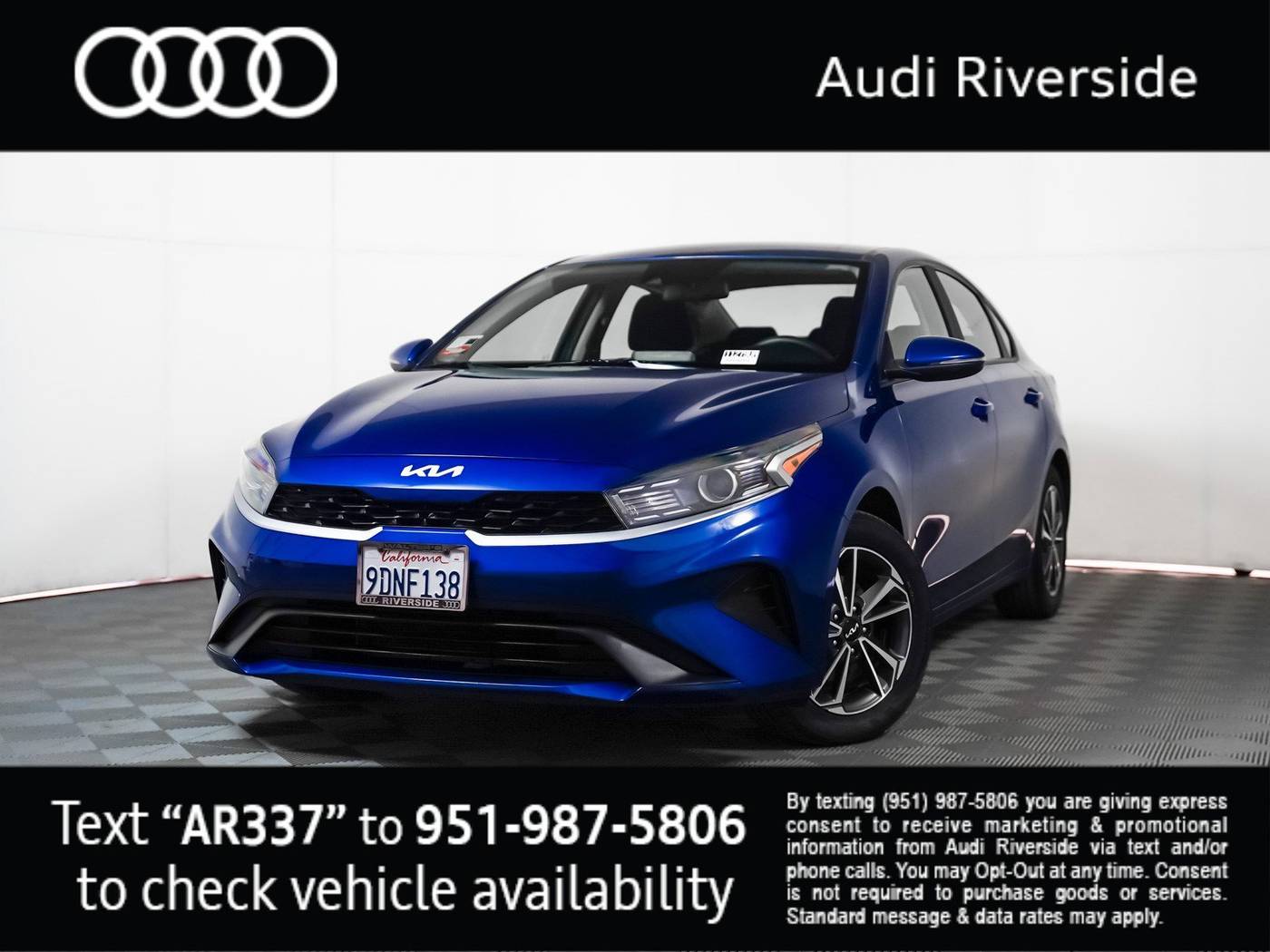 2023 Kia Forte LXS — Sedan — 26,494 mi — Riverside, CA