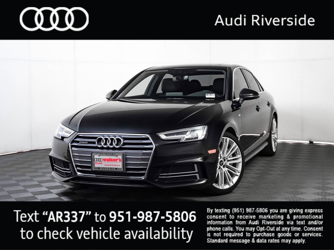 2018 Audi A4 Premium Plus — Sedan — 33,771 mi — Riverside, CA