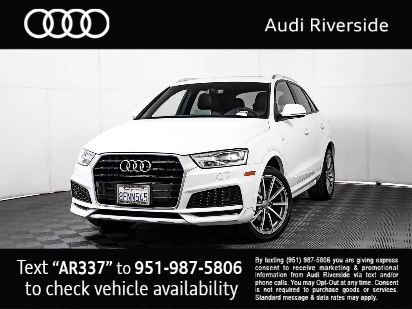 2018 Audi Q3 Premium — SUV — 43,174 mi — Riverside, CA