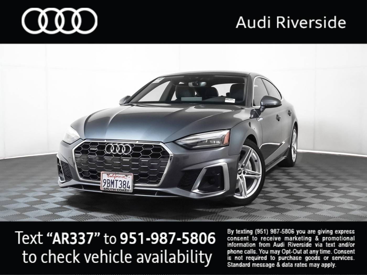 2022 Audi A5 Premium — Hatchback — 29,962 mi — Riverside, CA